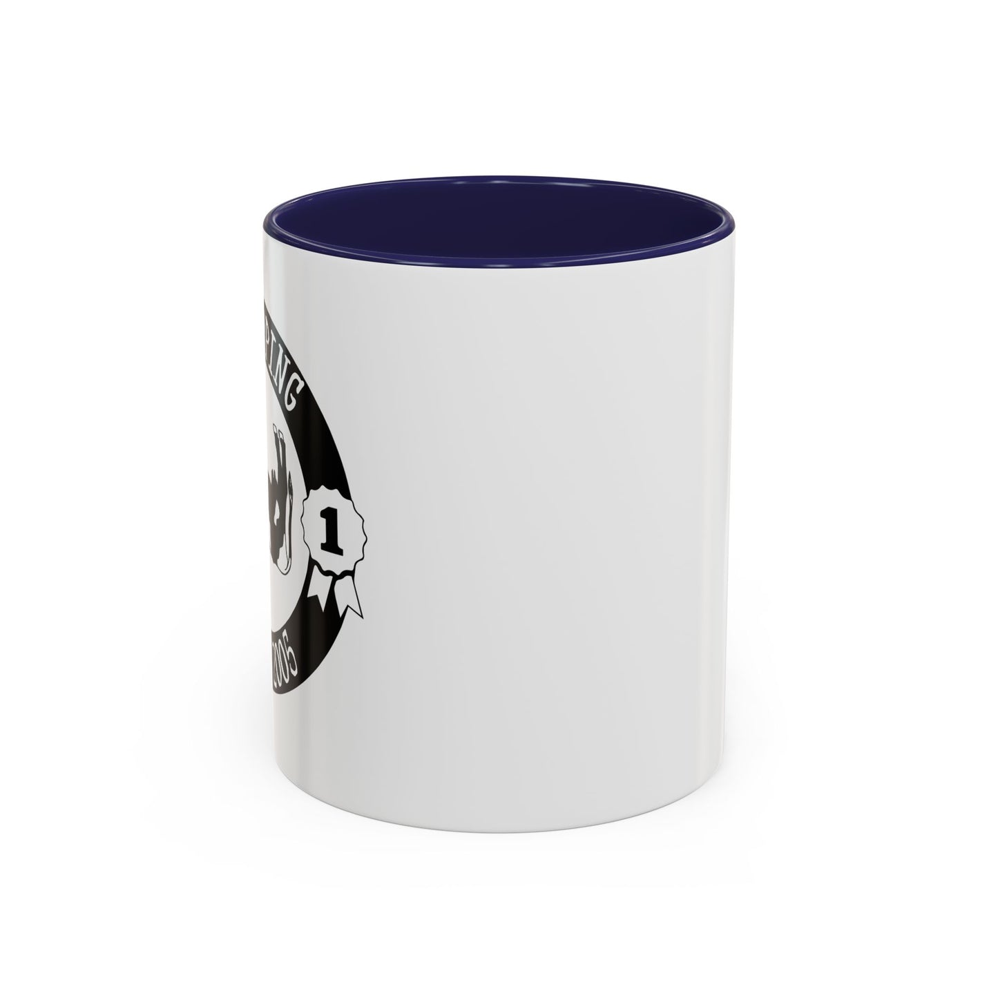 COW TIPPING CHAMP Accent BiColor Funny Sarcastic Mug