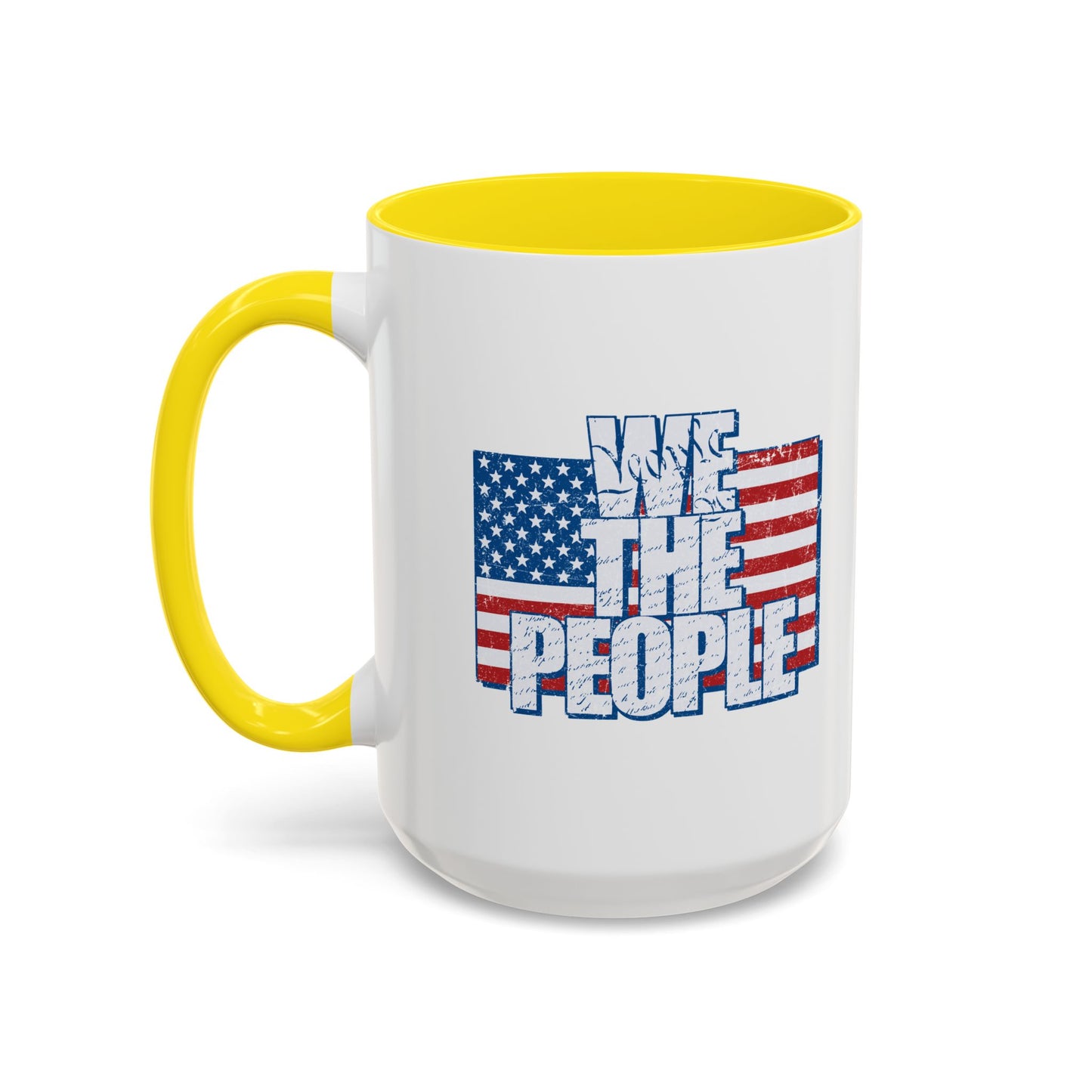 WE THE PEOPLE Accent BiColor  Mug