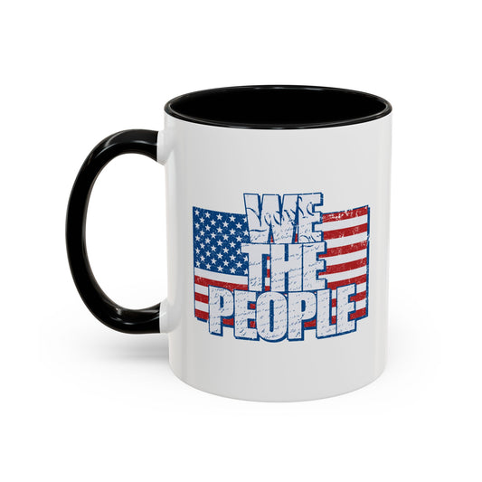 WE THE PEOPLE Accent BiColor  Mug