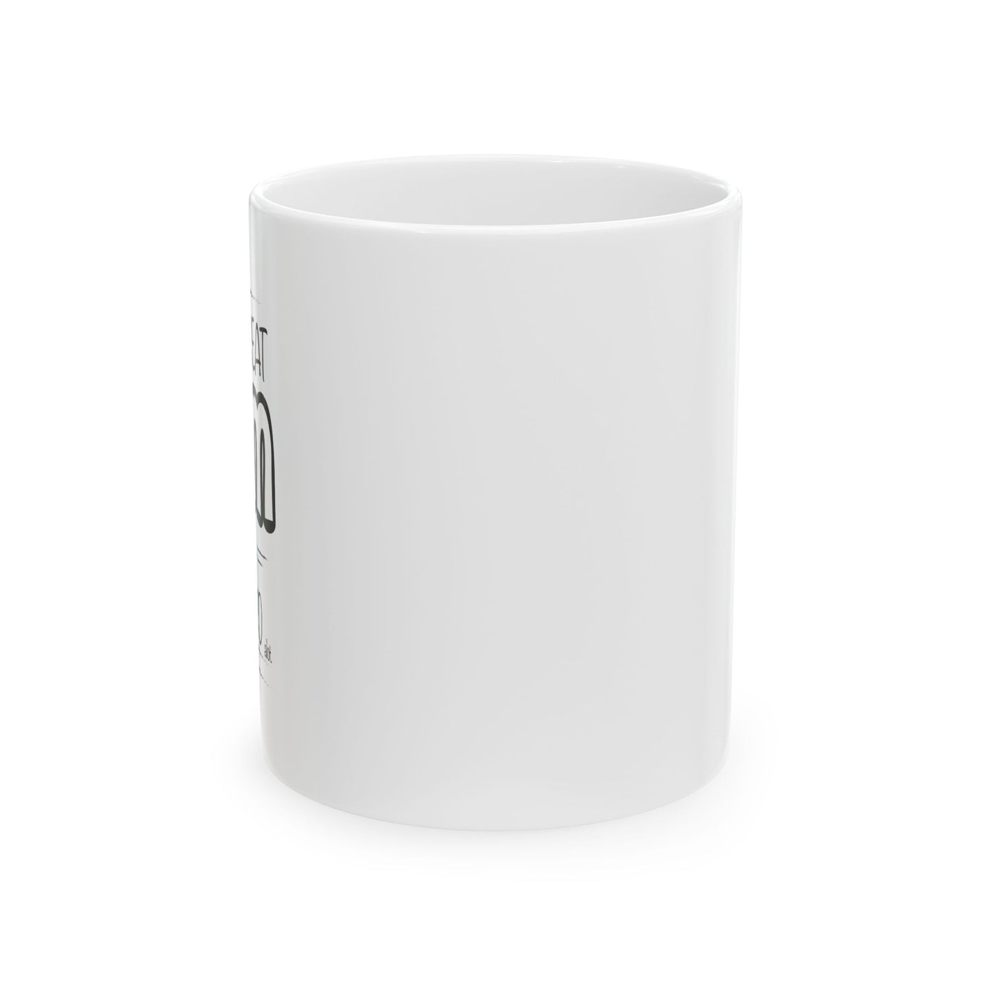 Every Great Mom Says The "F" Word Funny Sarcastic WHITE MUG