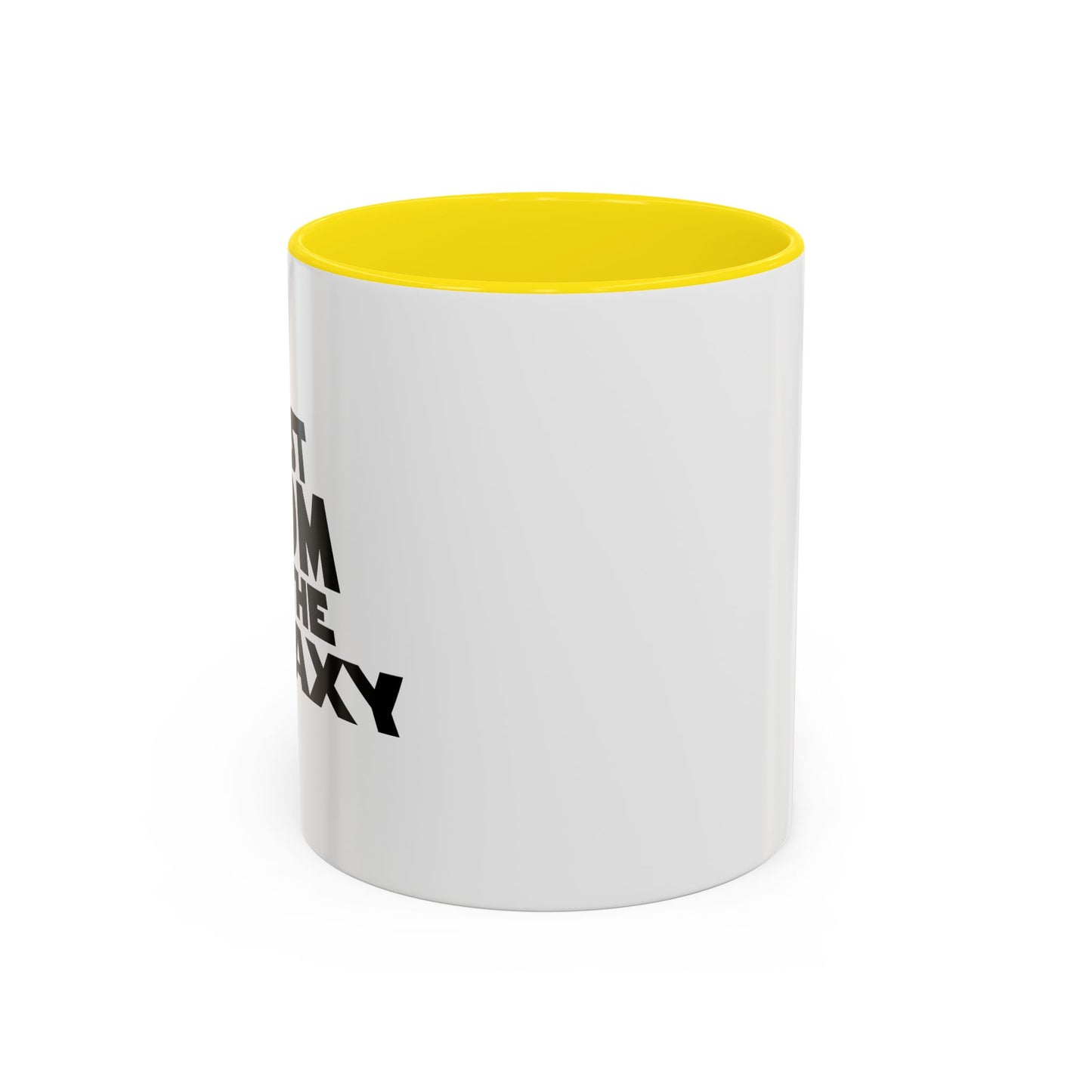 BEST MOM IN THE GALAXY Accent BiColor Mug