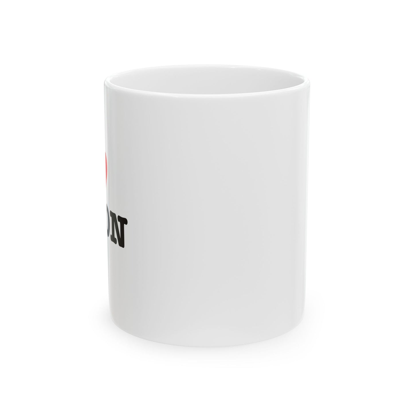 I LOVE BACON FUNNY SARCASTIC WHITE MUG