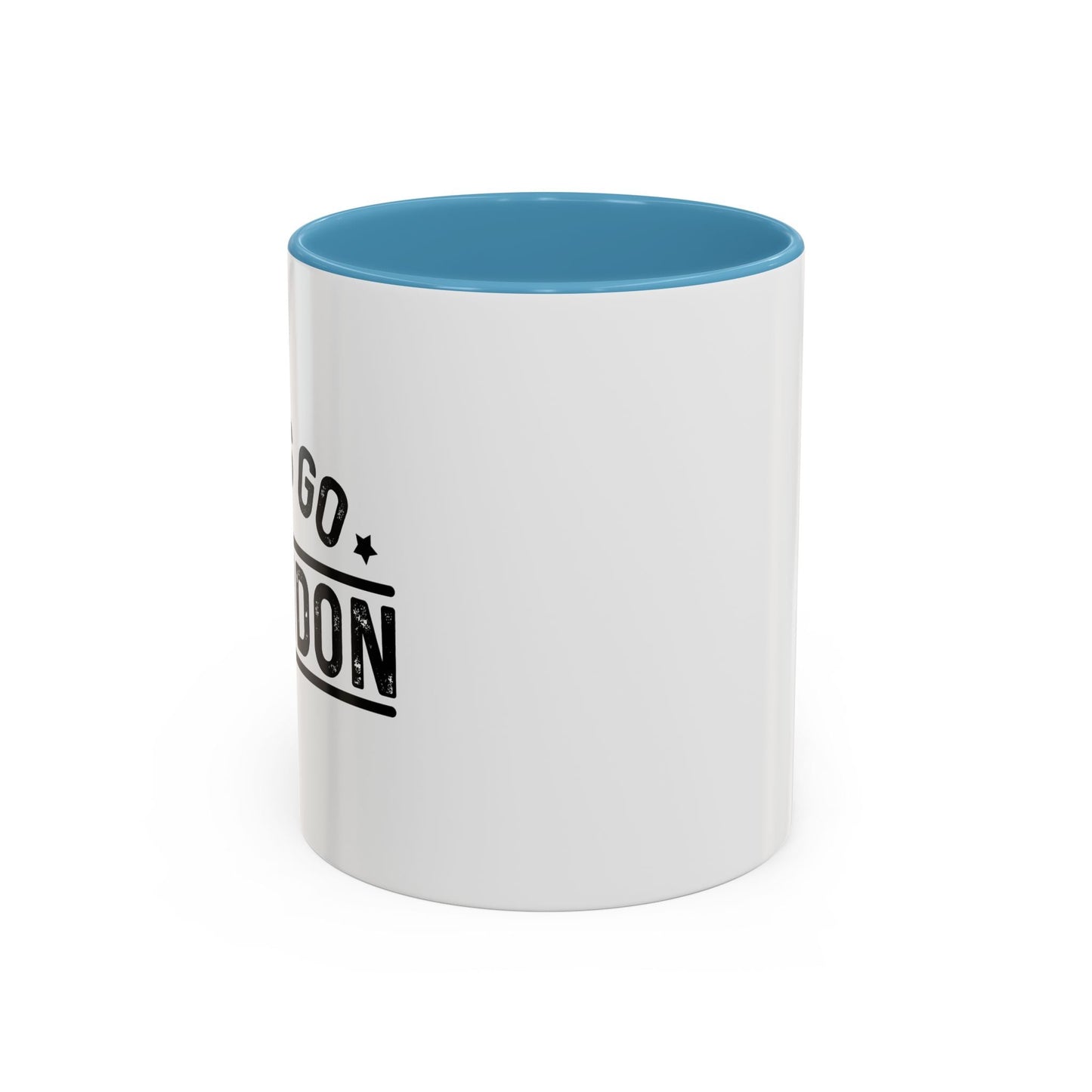 LET'S GO BRANDON Accent BiColor Funny Sarcastic Mug