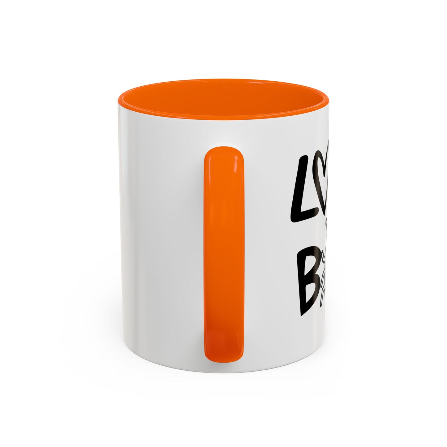 LOVE BUG Accent BiColor Funny Sarcastic Mug