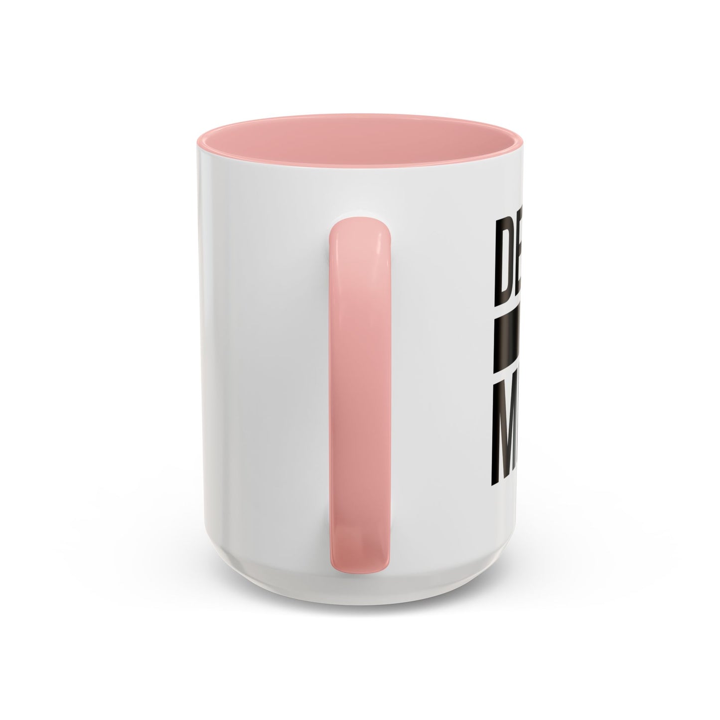 DEFUND THE MEDIA Accent BiColor Funny Sarcastic Mug