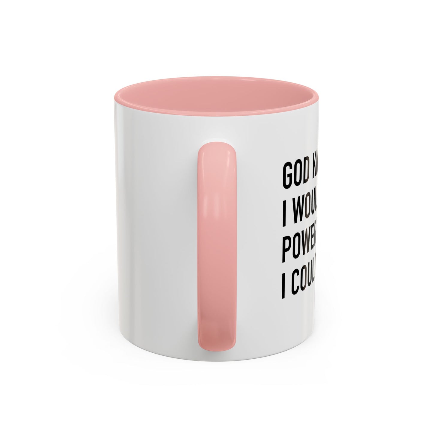 IF I COULD DO MATH Accent BiColor Funny Sarcastic Mug