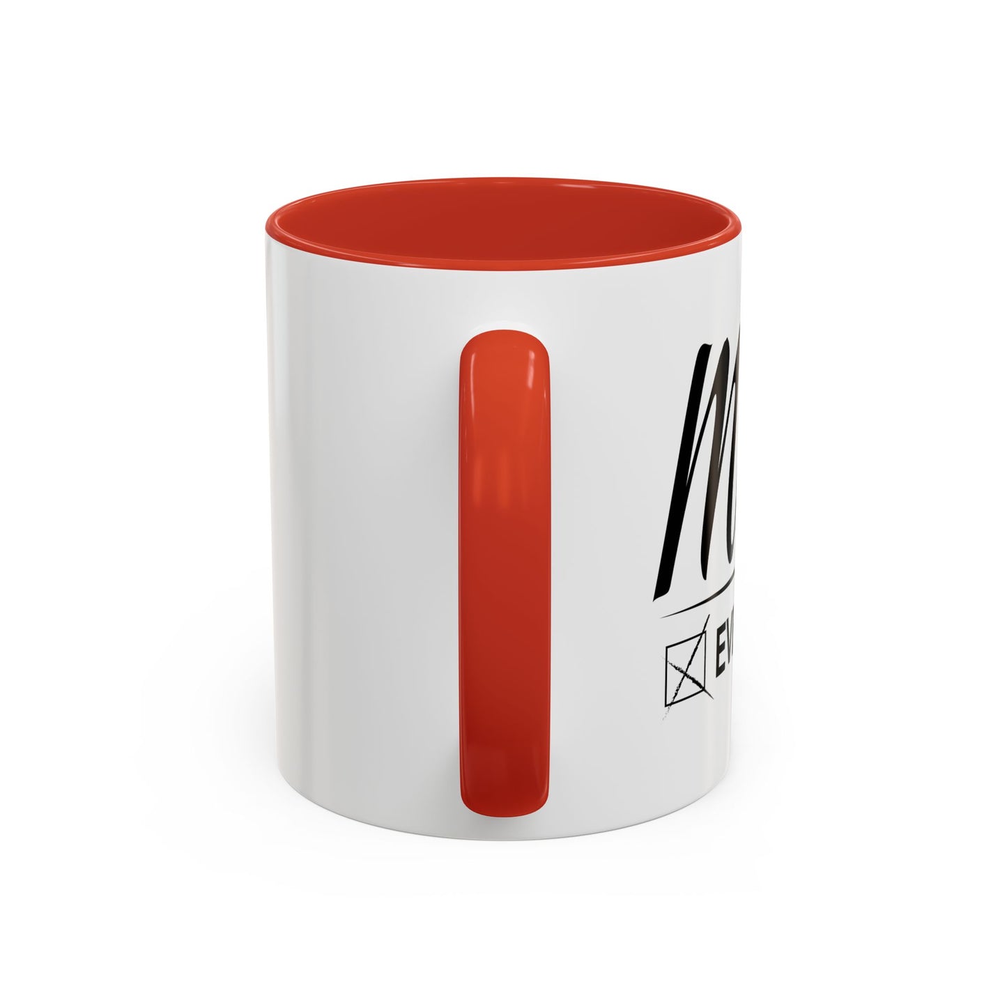 Mon's To-Do List Accent BiColor Funny Sarcastic Mug