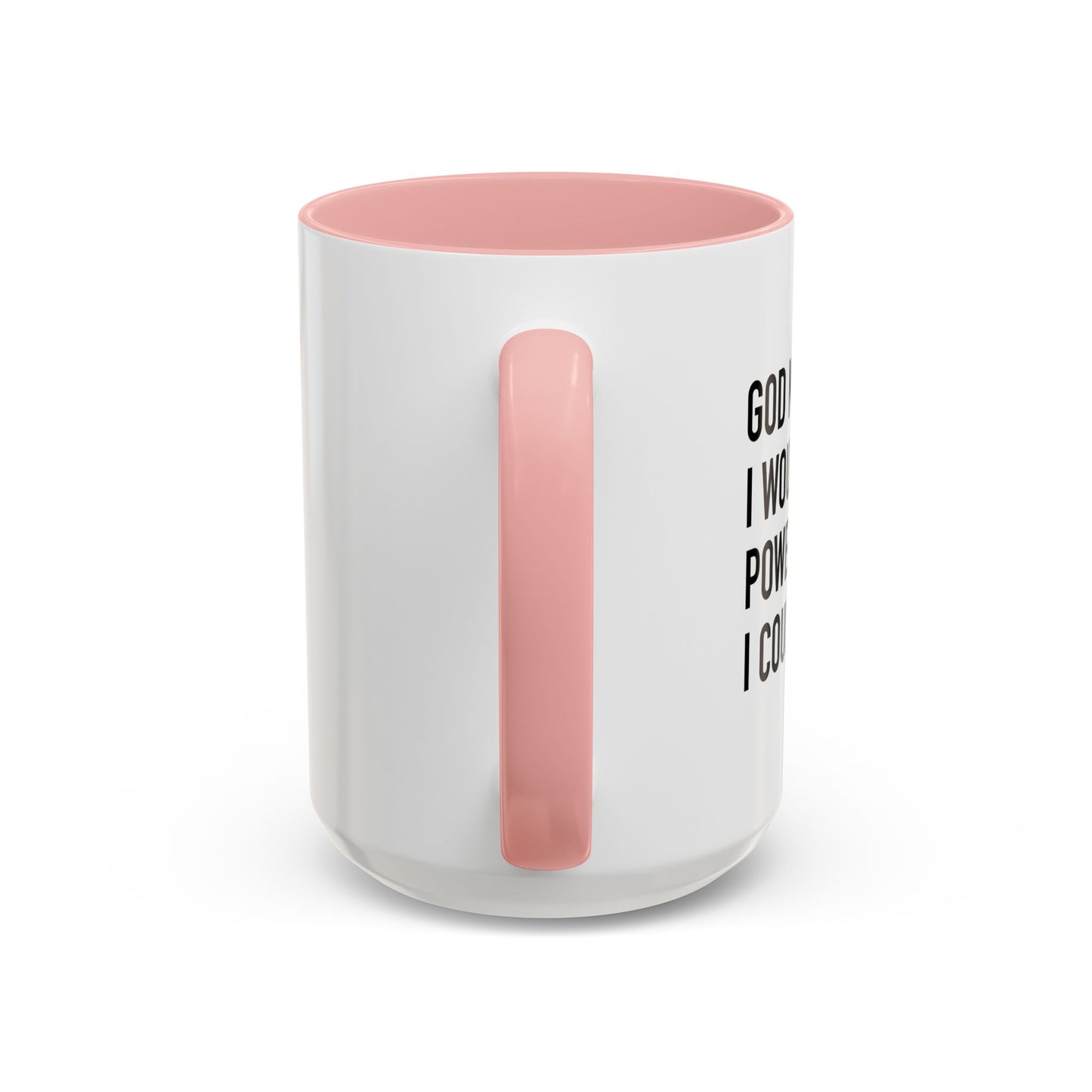 IF I COULD DO MATH Accent BiColor Funny Sarcastic Mug