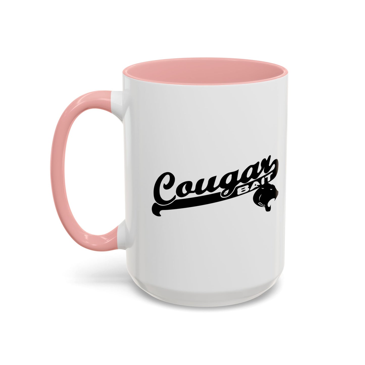 COUGAR BAIT Accent BiColor Funny Sarcastic Mug