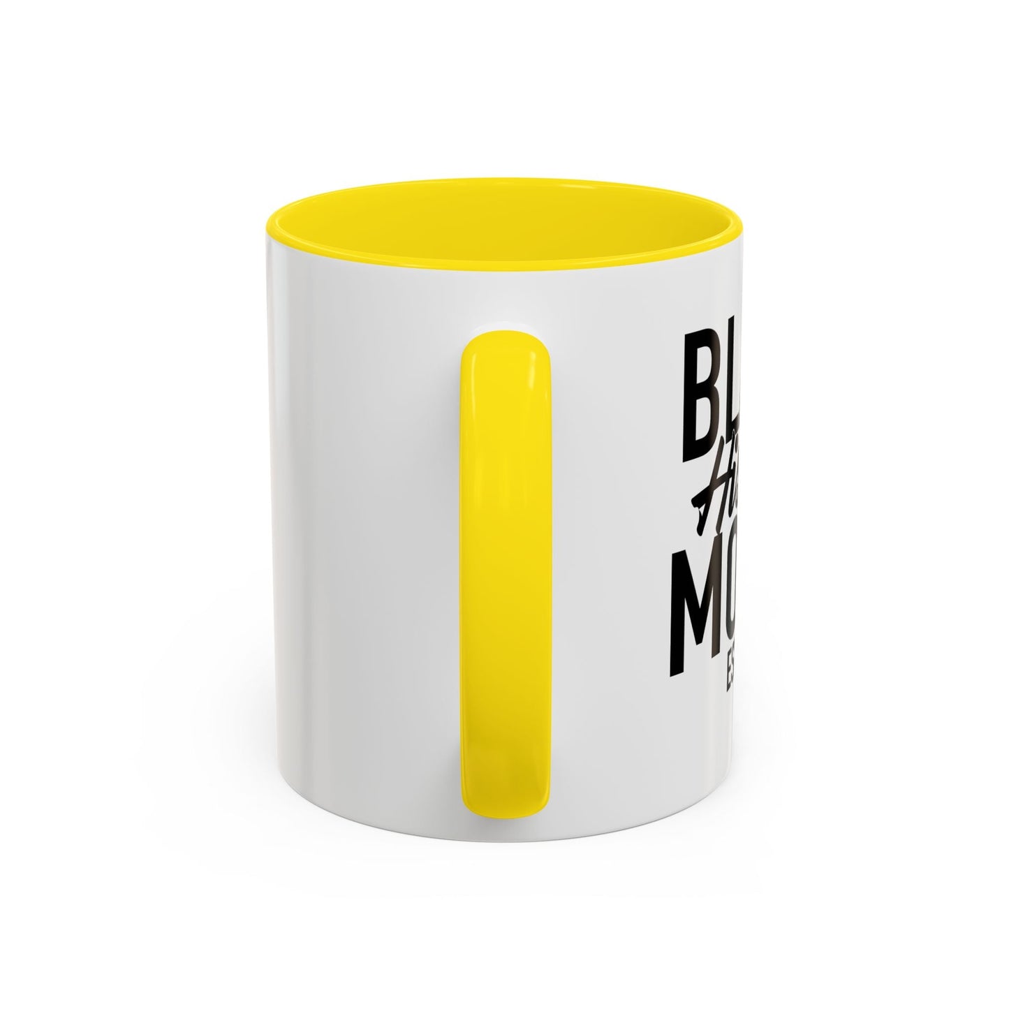 BLACK HISTORY MONTH Accent BiColor Funny Sarcastic Mug