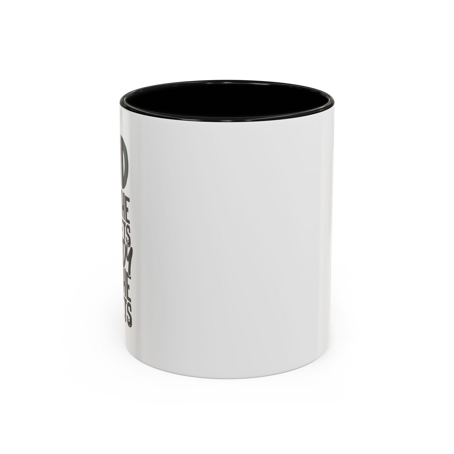 DAD ON THE STREETS, DADDY IN THE SHEETS Accent BiColor Funny Sarcastic Mug