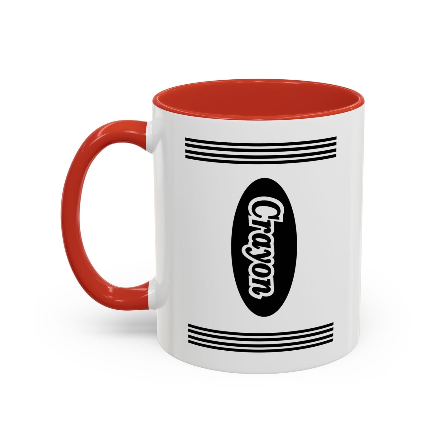 CRAYON Accent BiColor Funny Sarcastic Mug