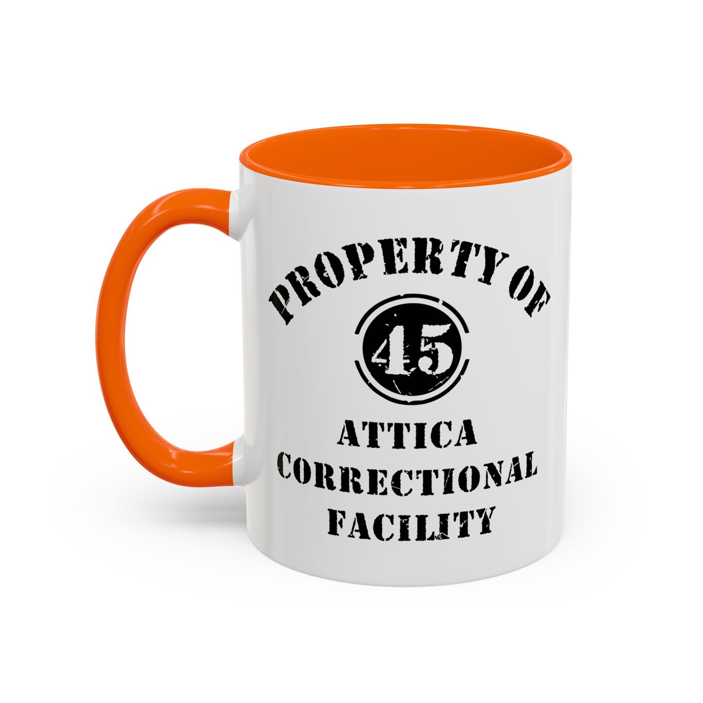 ATTICA CORRECTIONAL FACILITY Accent BiColor Funny Sarcastic Mug