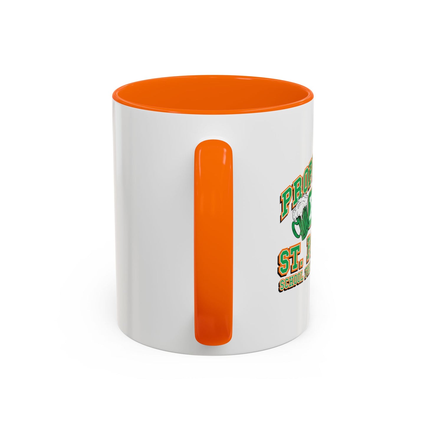 PROPERTY OF ST. PATRICKS Accent BiColor Funny Sarcastic Mug