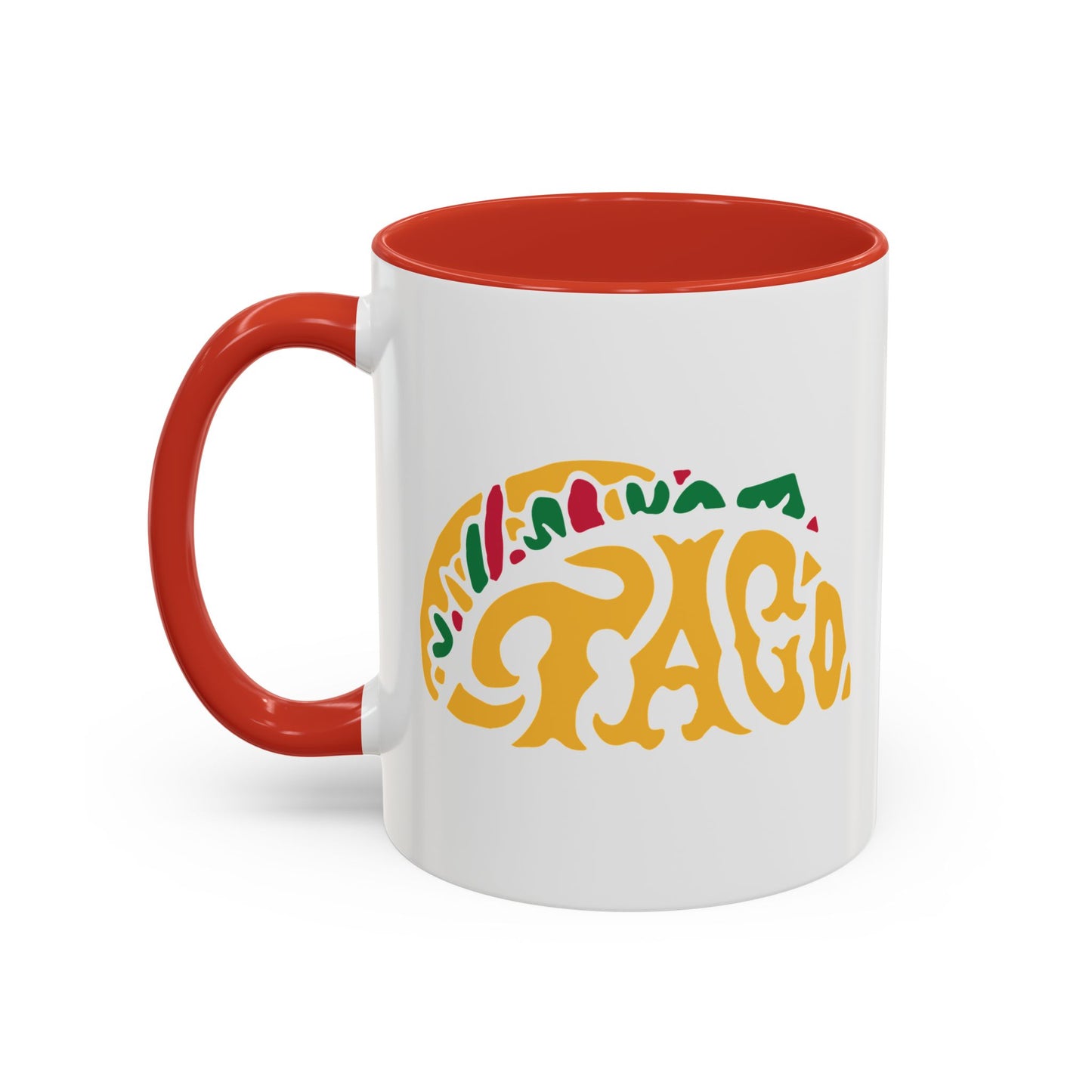 TACO Accent BiColor Funny Sarcastic Mug