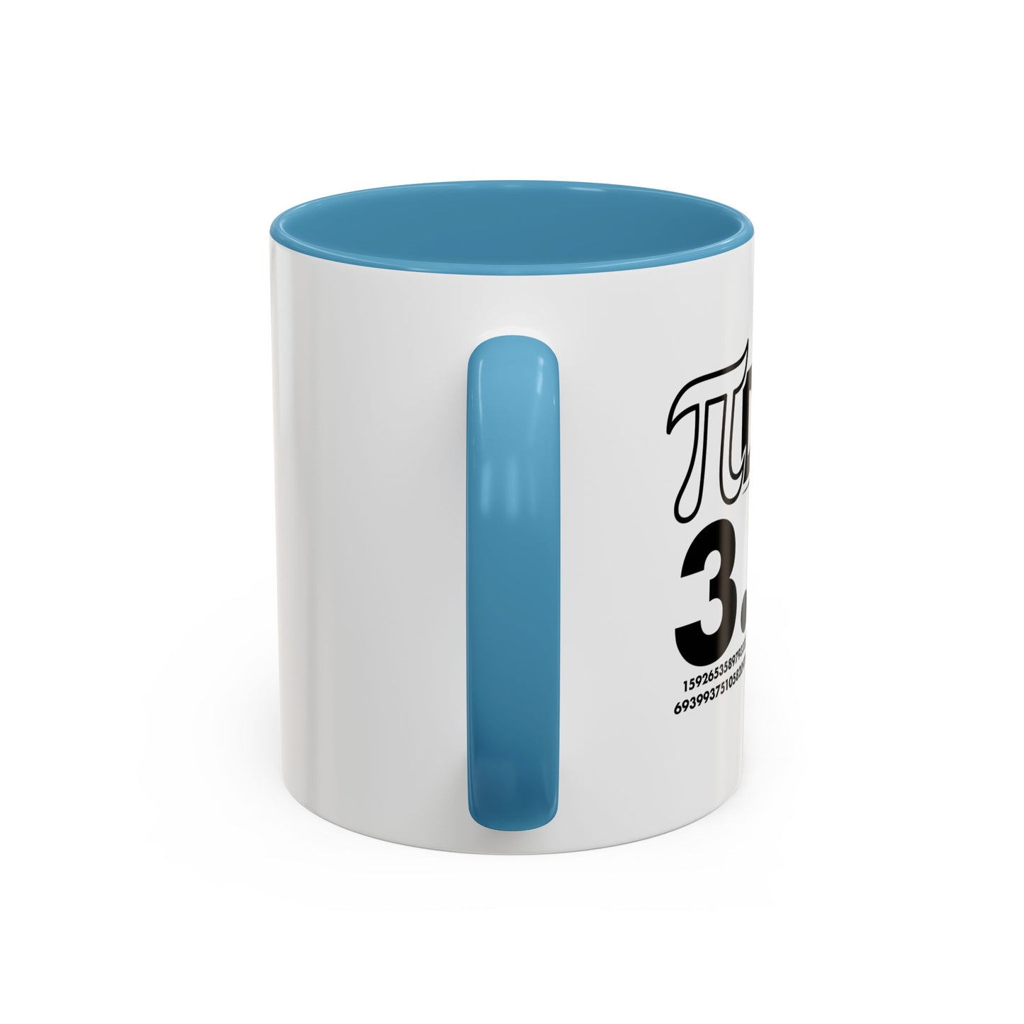 Pi DAY Accent BiColor Funny Sarcastic Mug