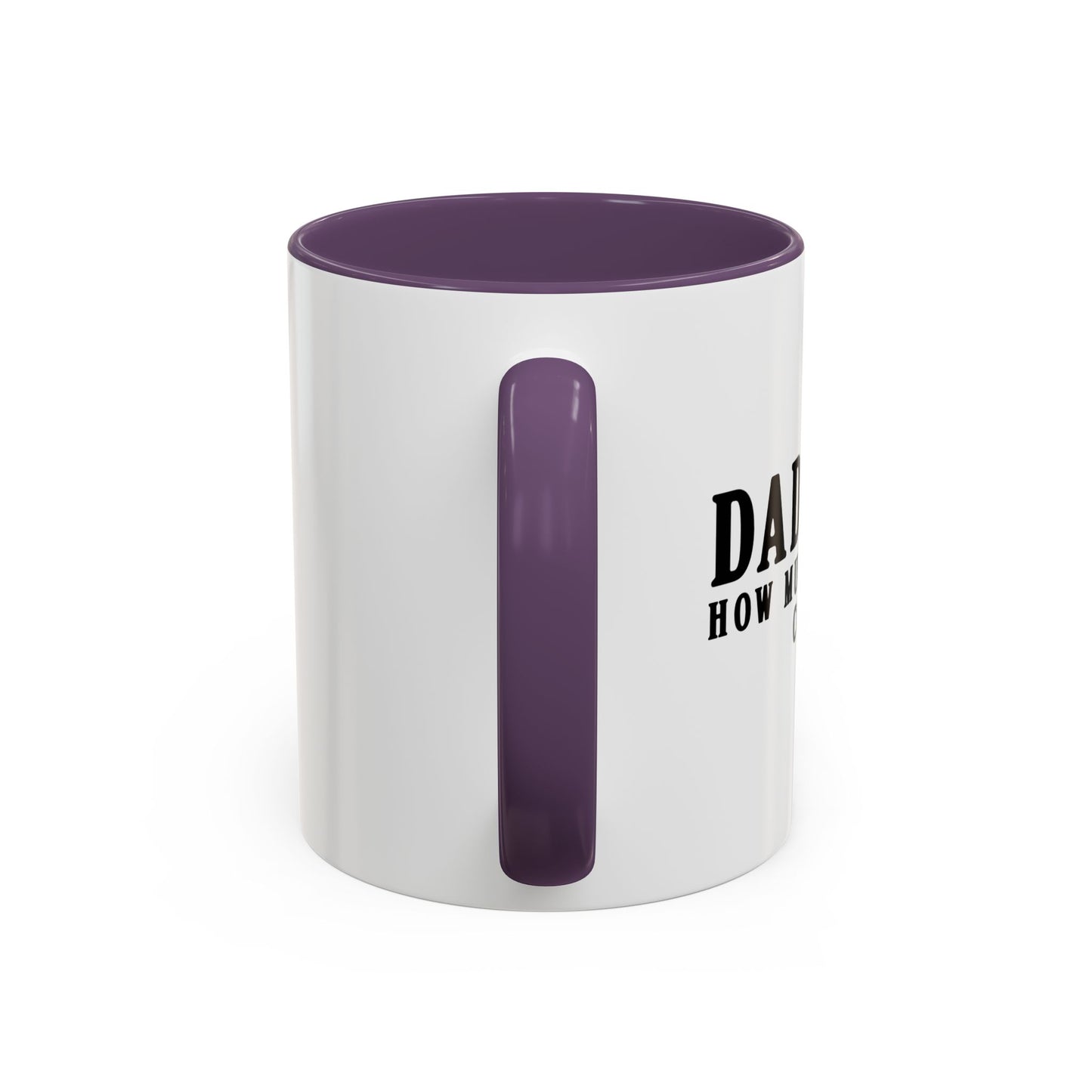 HOW MUCH DOES IT COST? Accent BiColor Funny Sarcastic Mug