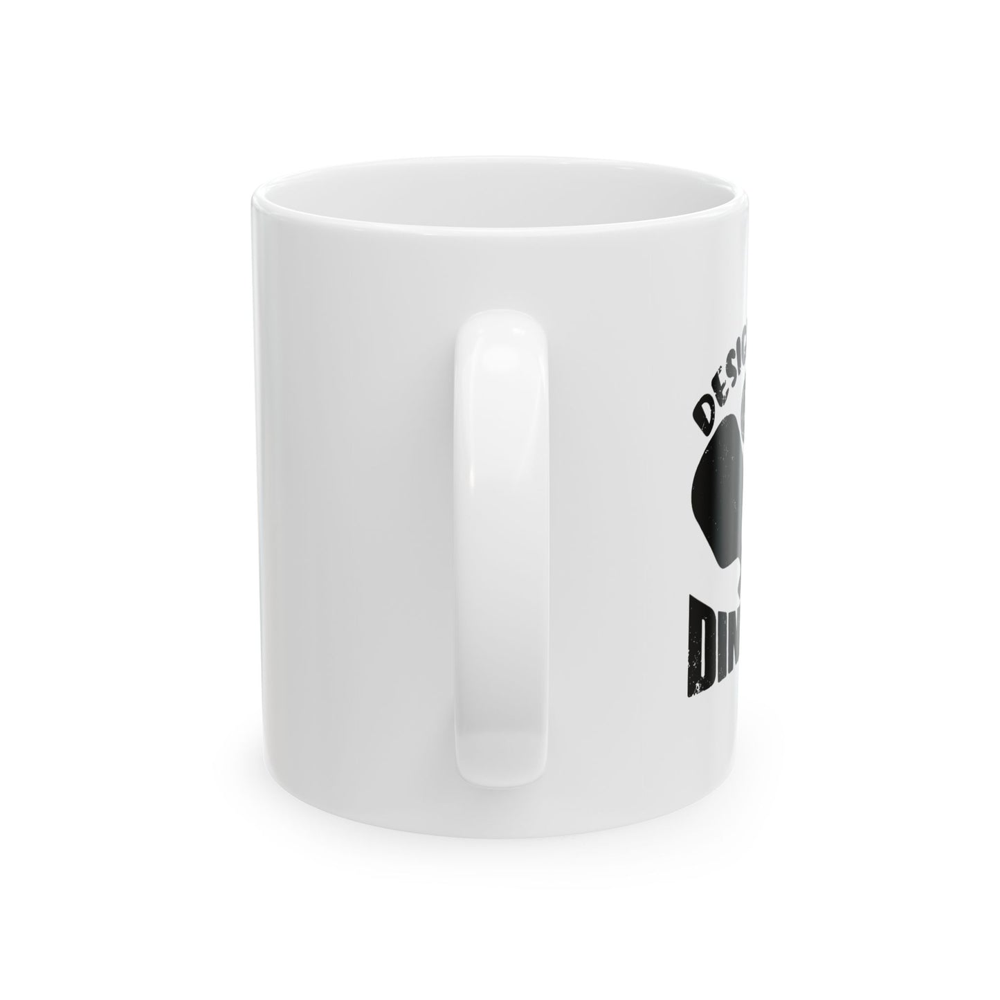 DESIGNATED DRINKER FUNNY SARCASTIC WHITE MUG