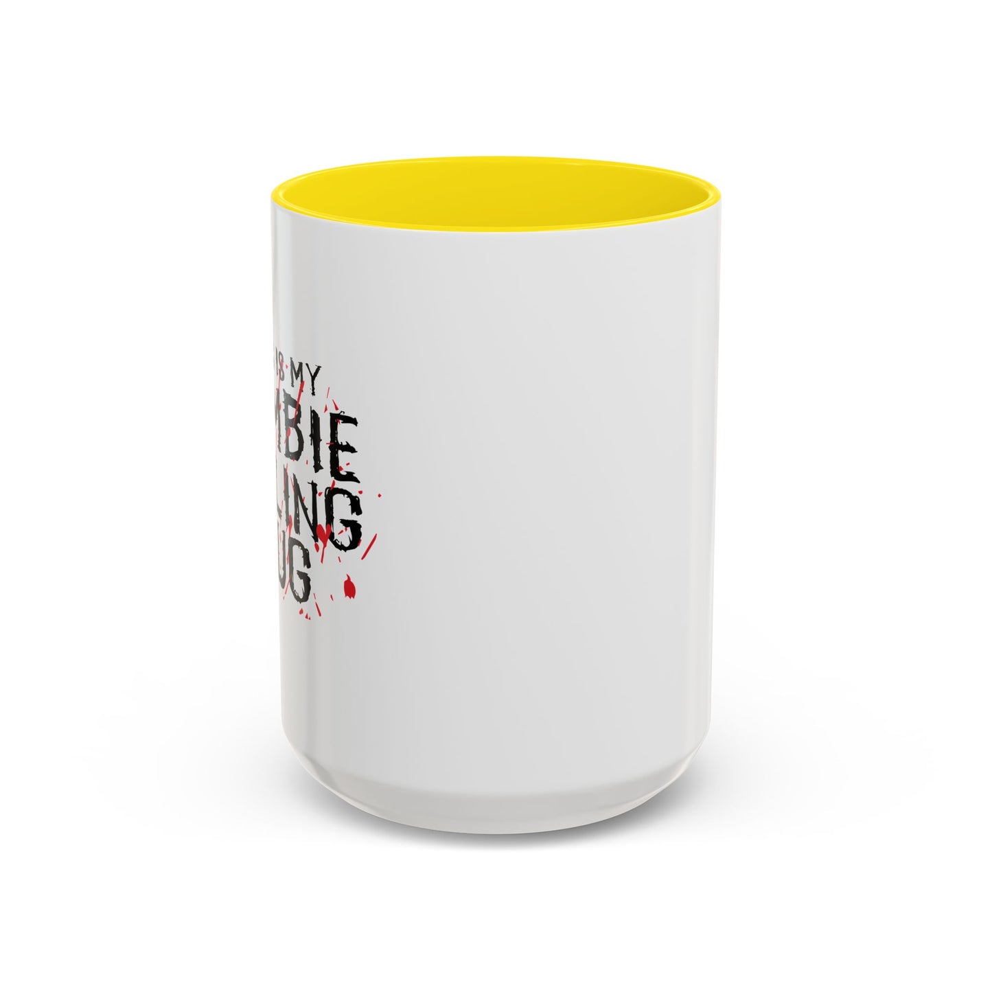 THIS IS MY ZOMBIE KILLING Accent BiColor Mug