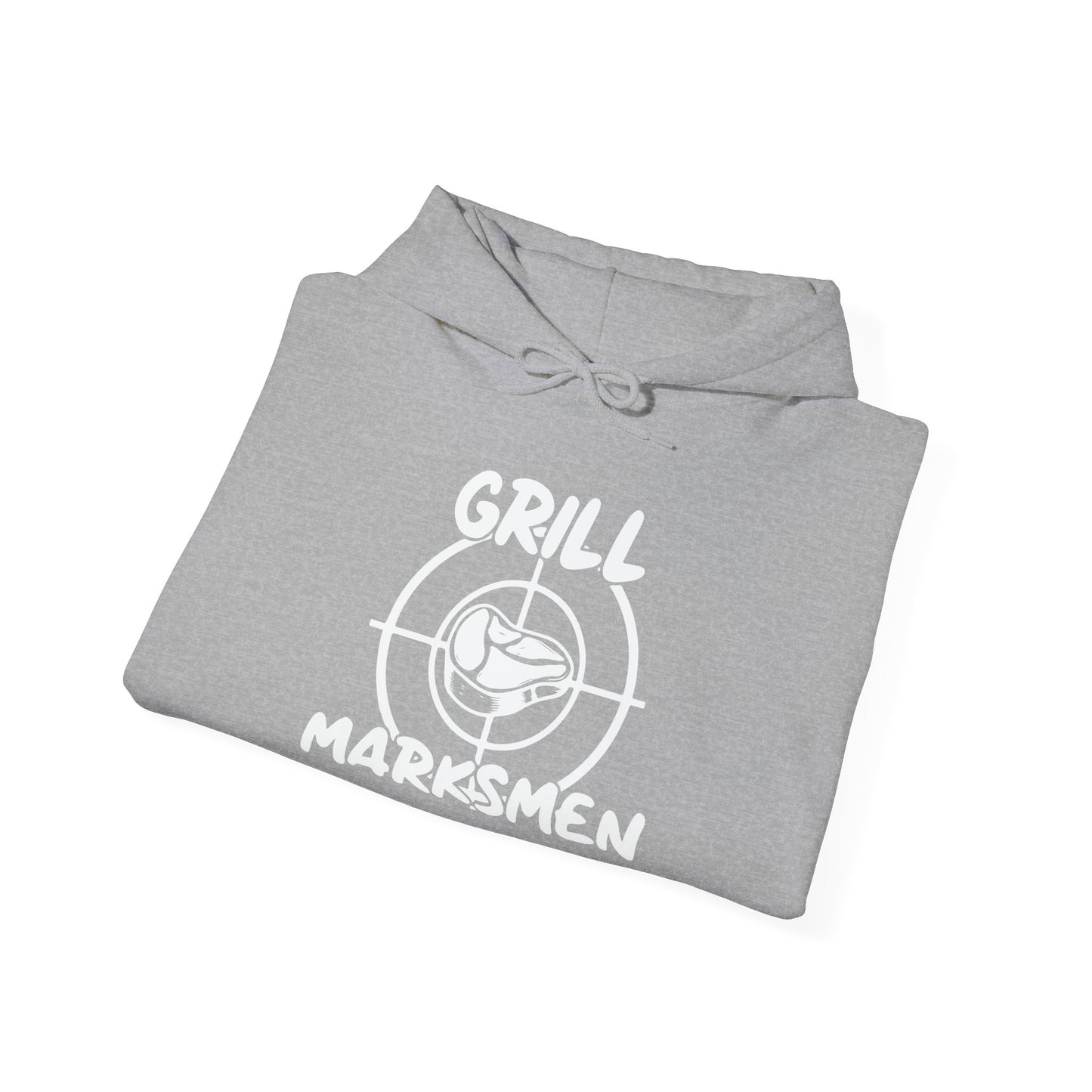 GILL MARKSMEN - Premium Unisex Funny Sarcastic Black Hoodie Sweatshirt