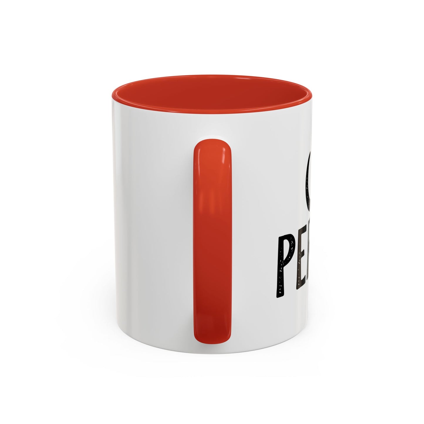 CAT PERSON Accent BiColor Funny Sarcastic Mug