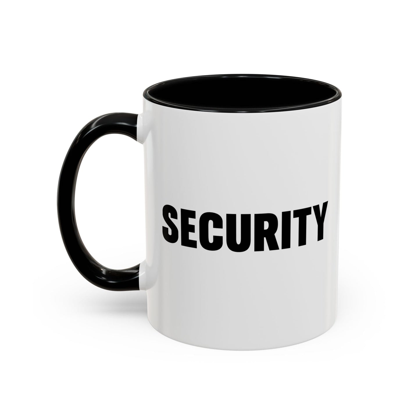 SECURITY Accent BiColor Funny Sarcastic Mug