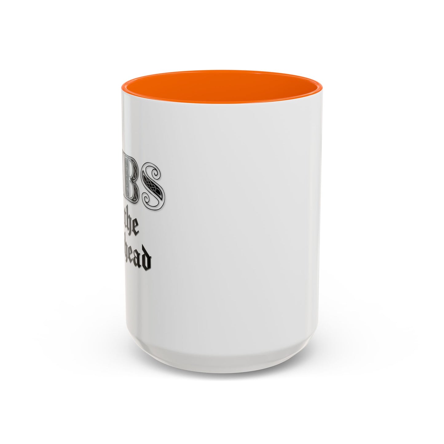 DIBS ON THE REDHEAD Accent BiColor Funny Sarcastic Mug