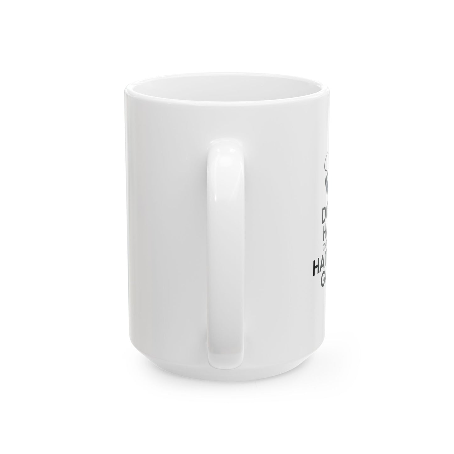 HATE THE GAME FUNNY SARCASTIC WHITE MUG