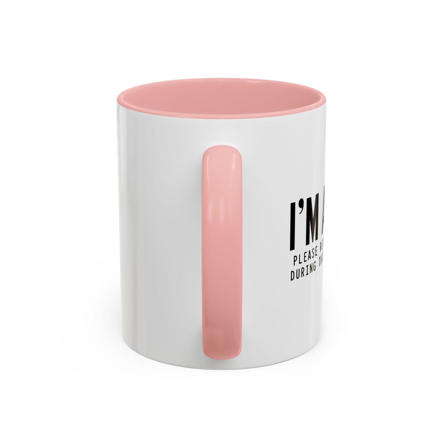 PLEASE RESPECT MY PRIVACY Accent BiColor Funny Sarcastic Mug