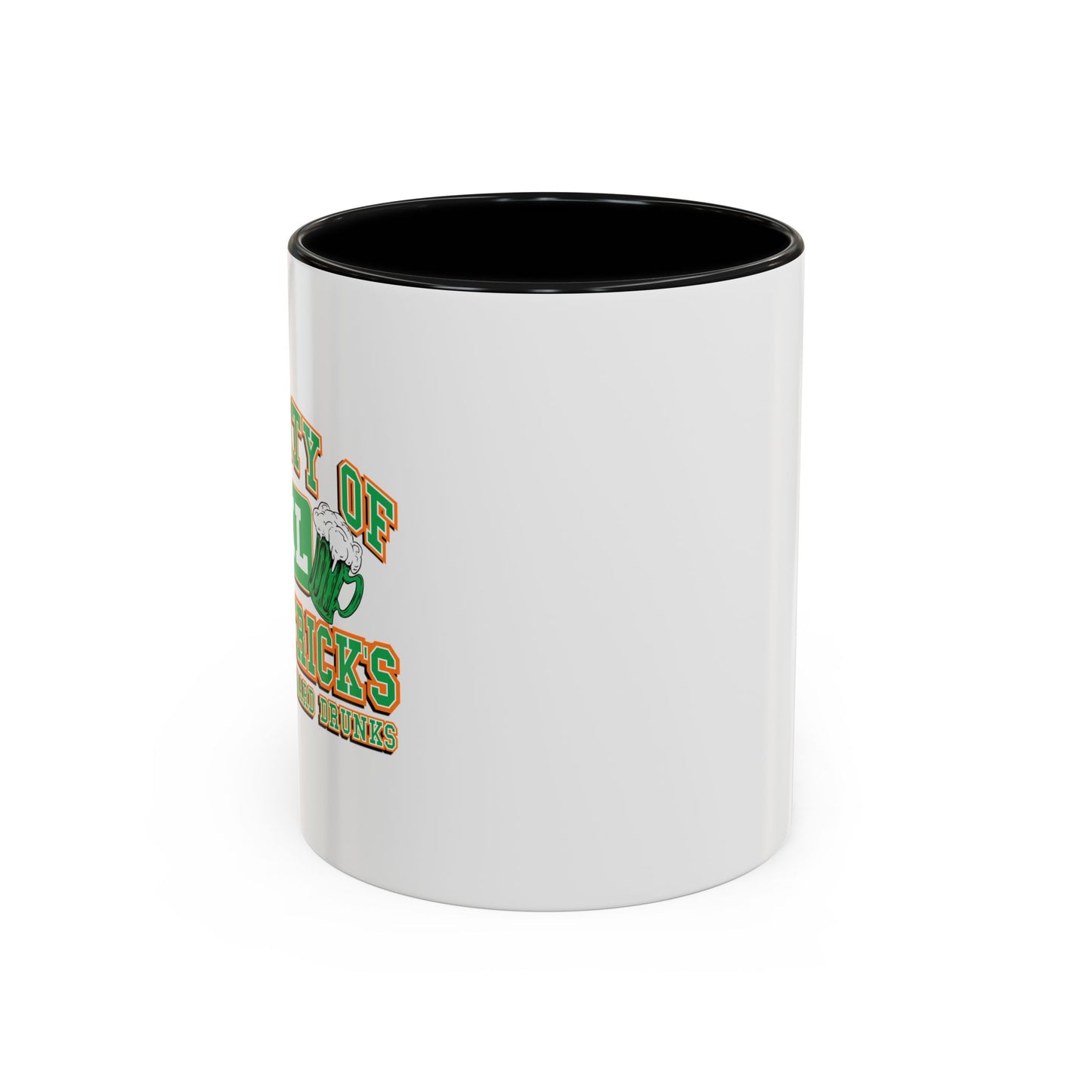 PROPERTY OF ST. PATRICKS Accent BiColor Funny Sarcastic Mug