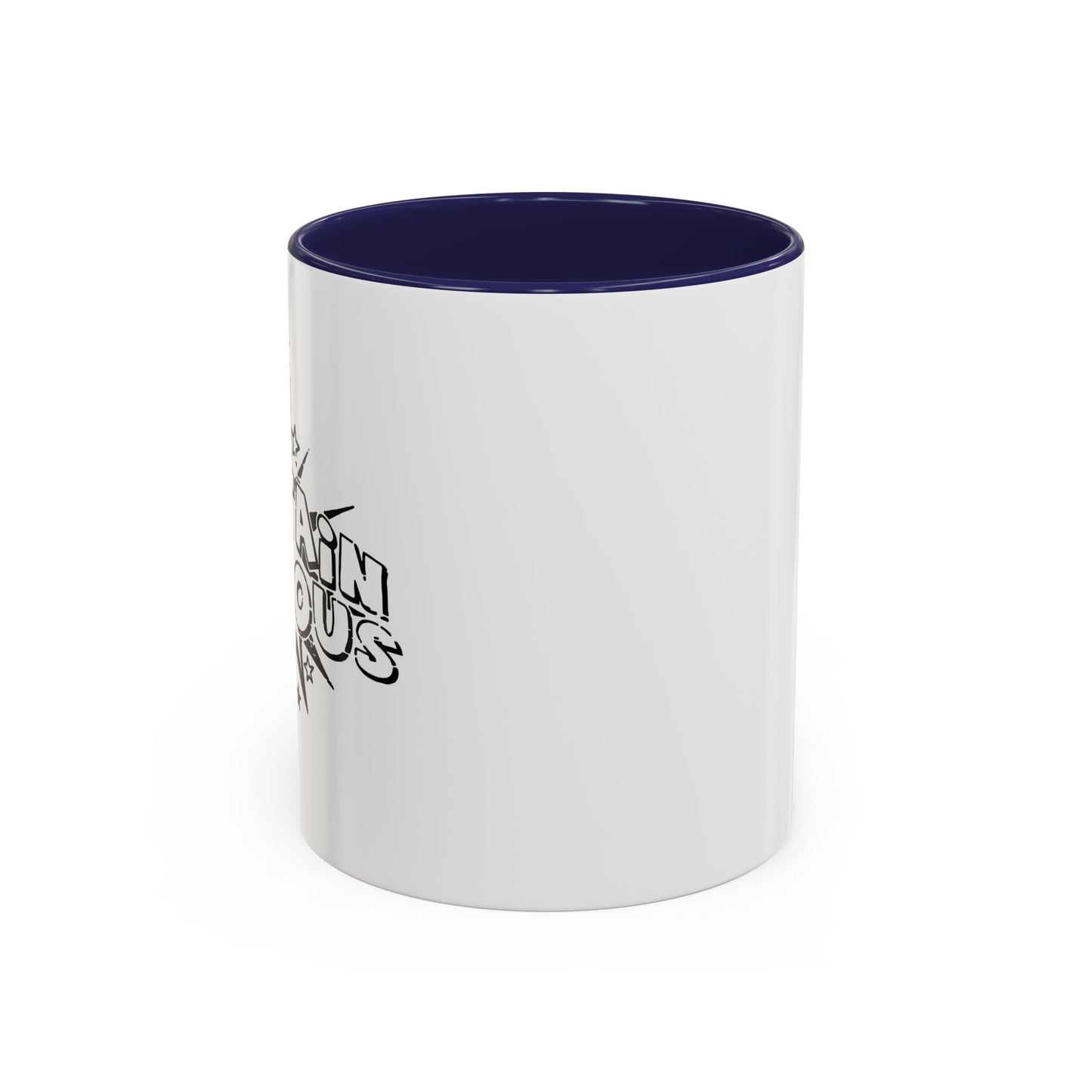 CAPTAIN OBVIOUS Accent BiColor Funny Sarcastic Mug