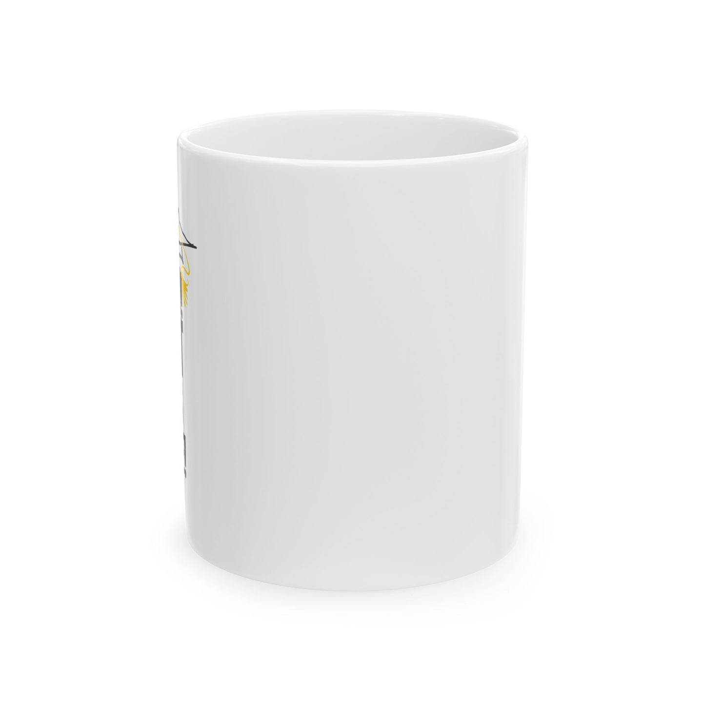 THAT WAS CLOSE! FUNNY SARCASTIC WHITE MUG