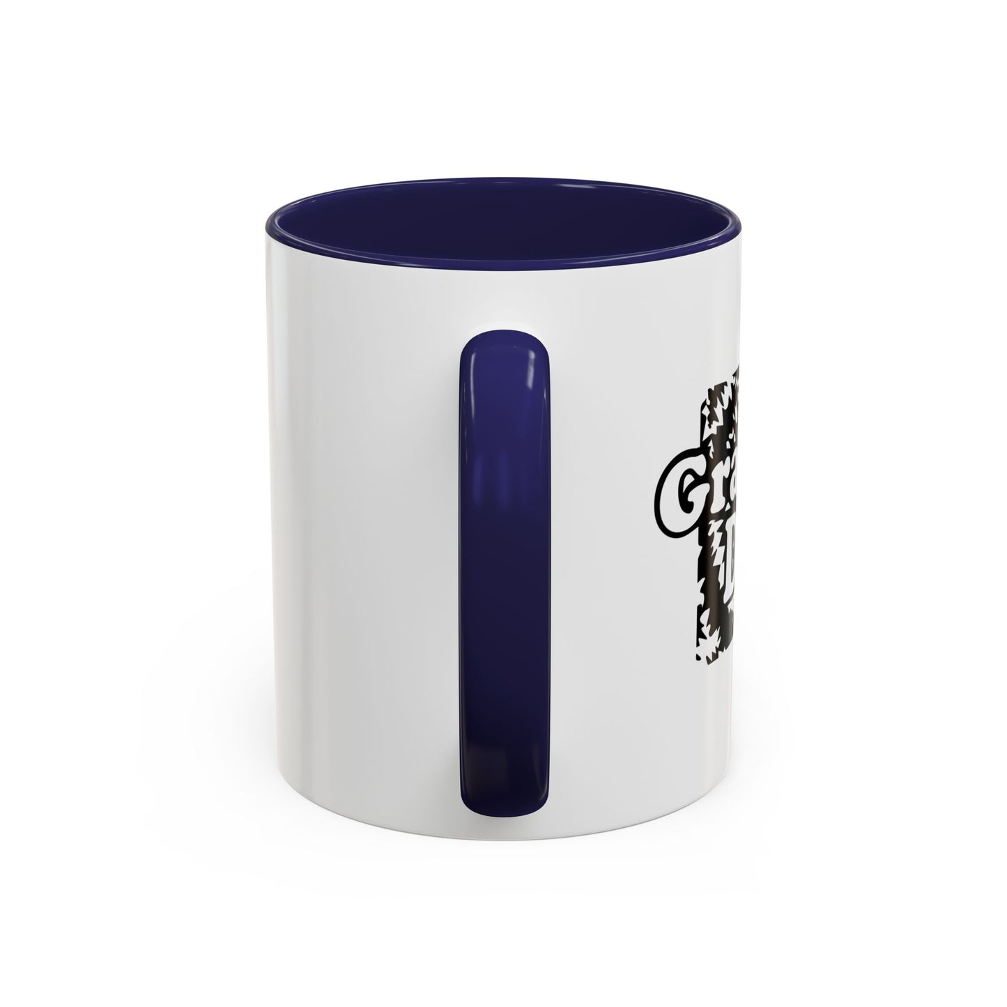 GRATEFUL DAD Accent BiColor Funny Sarcastic Mug