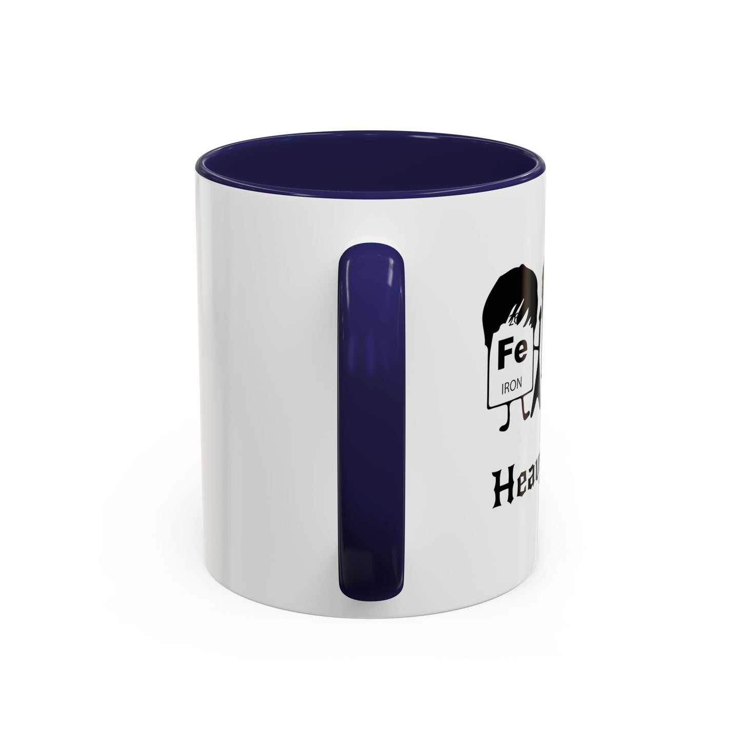 HEAVY METALS Accent BiColor Funny Sarcastic Mug