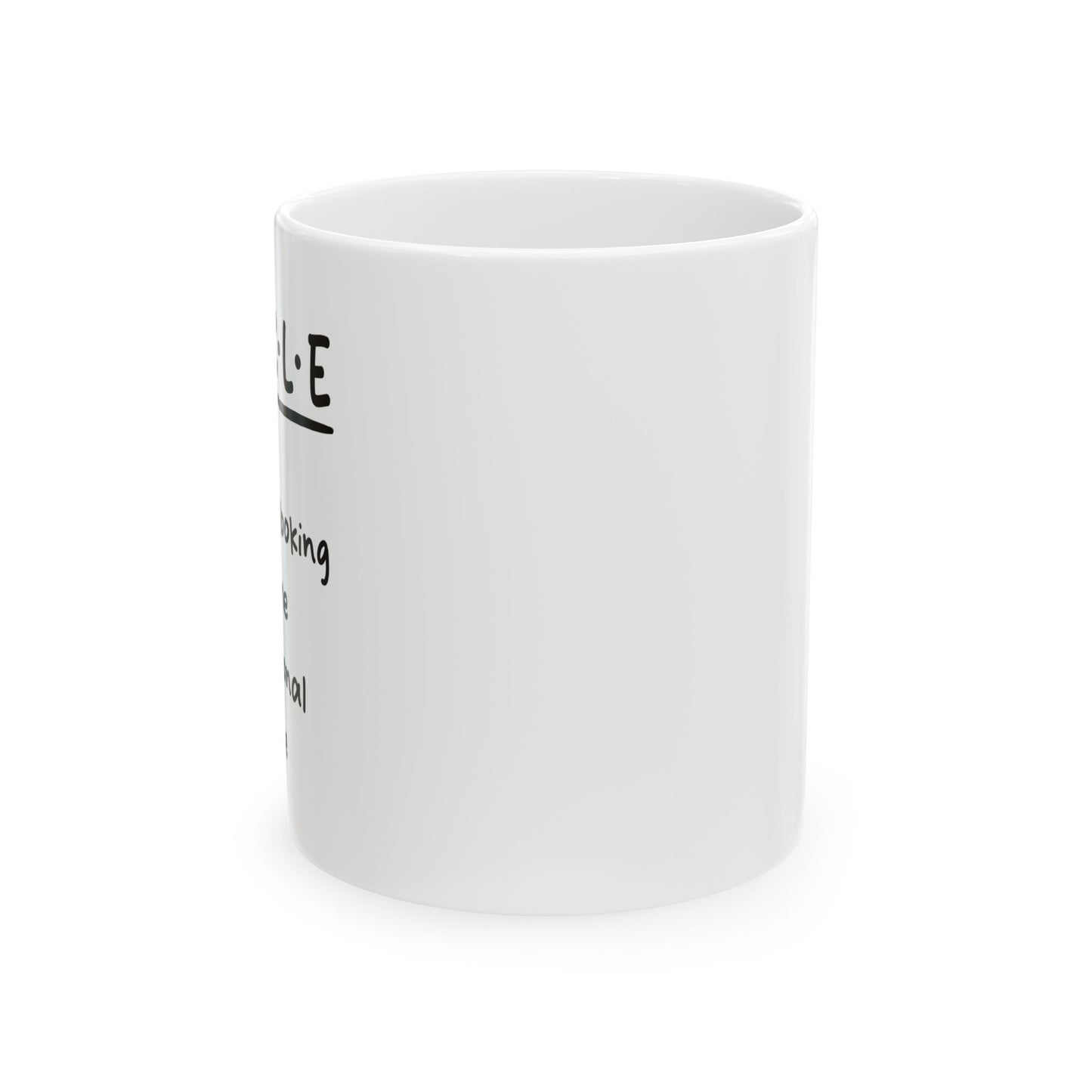 FUNCLE FUNNY SARCASTIC WHITE MUG