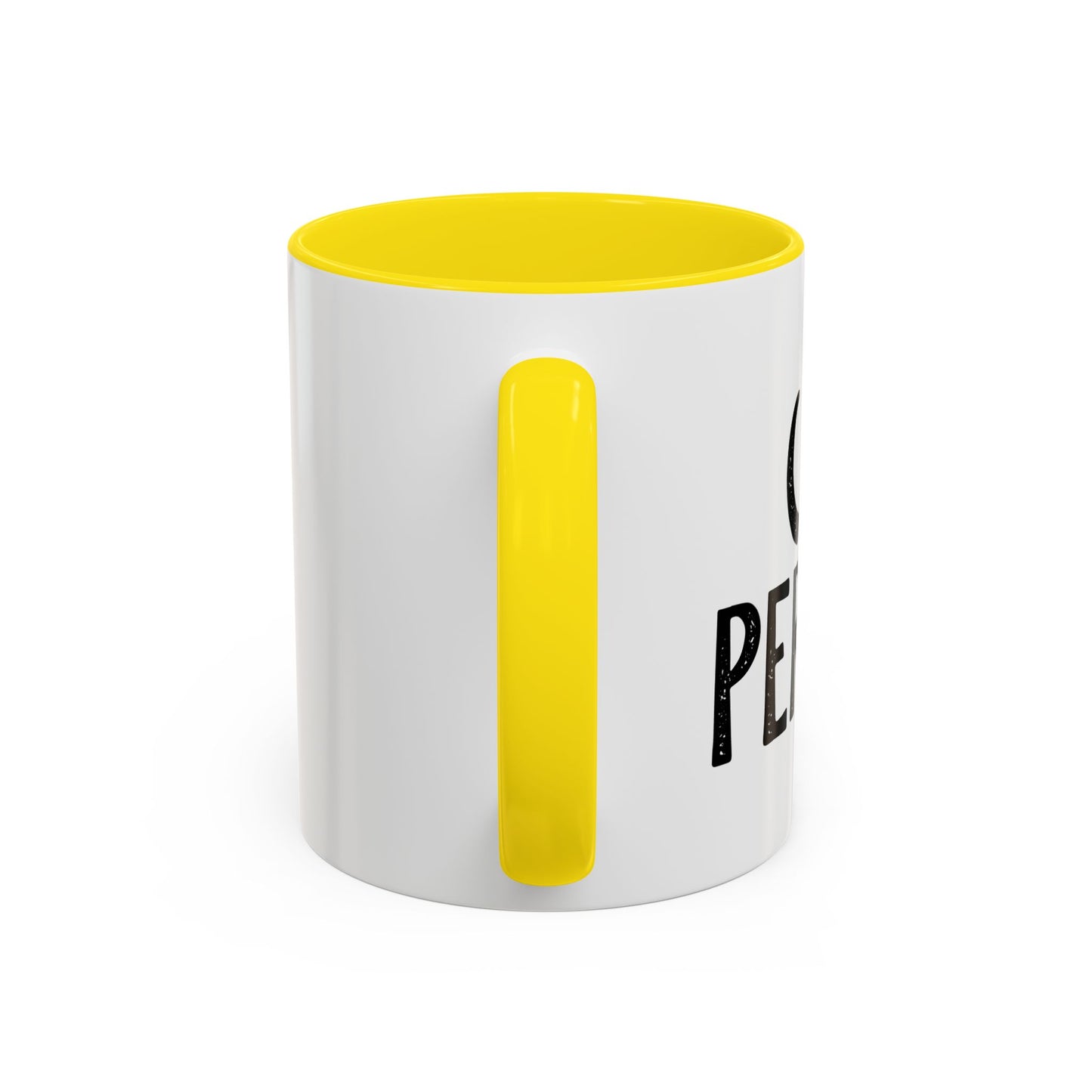 CAT PERSON Accent BiColor Funny Sarcastic Mug