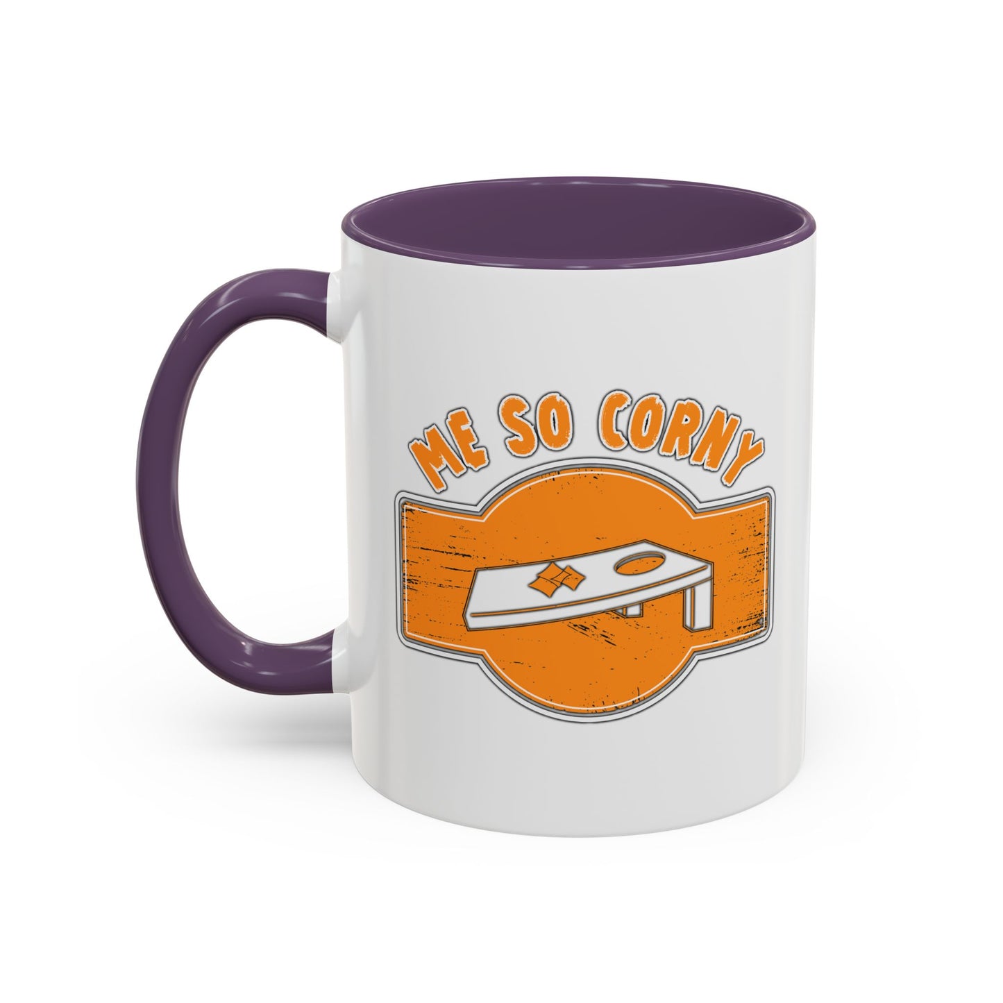 ME SO CORNY Accent BiColor Funny Sarcastic Mug