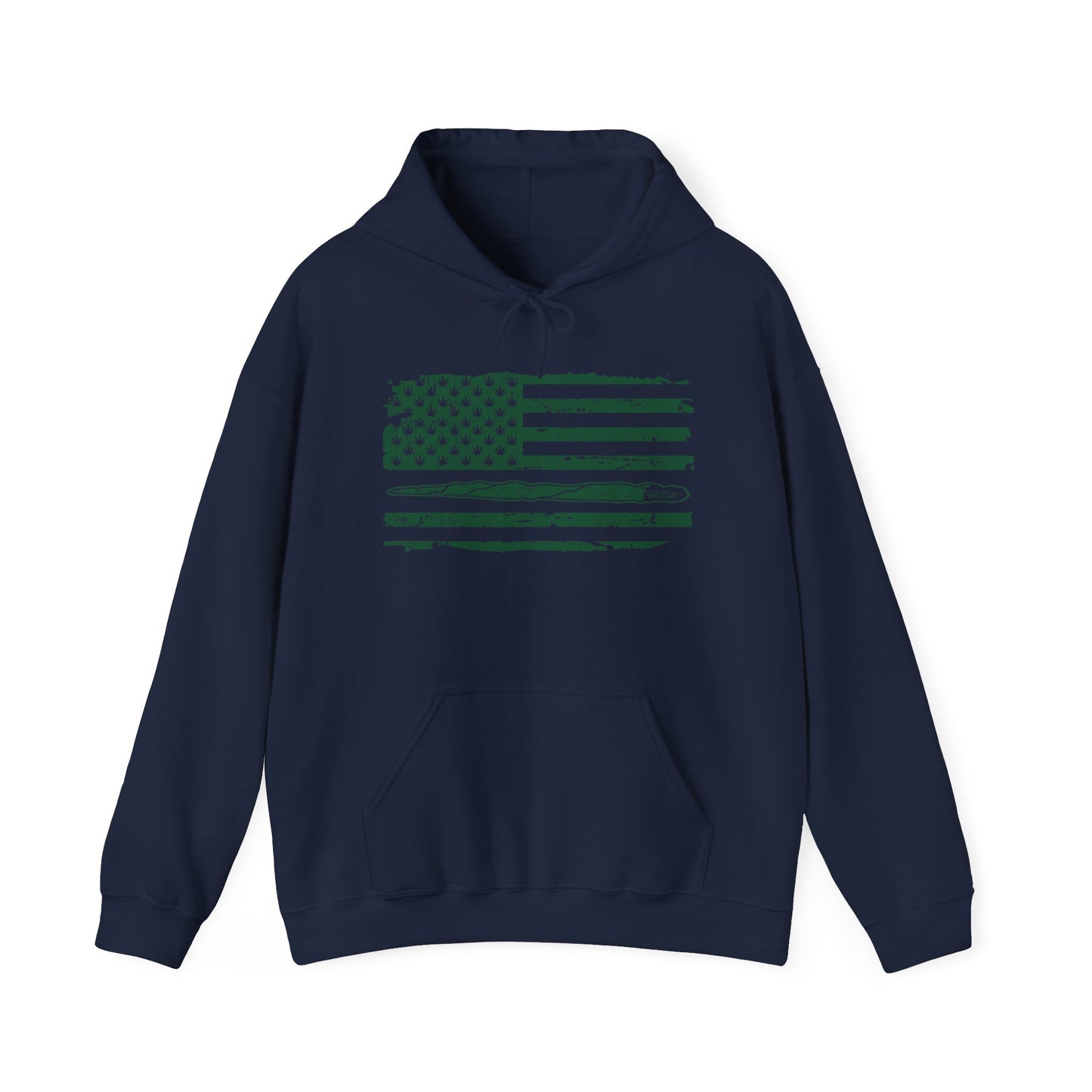 420 FLAG - Premium Unisex Funny Sarcastic Black Hoodie Sweatshirt