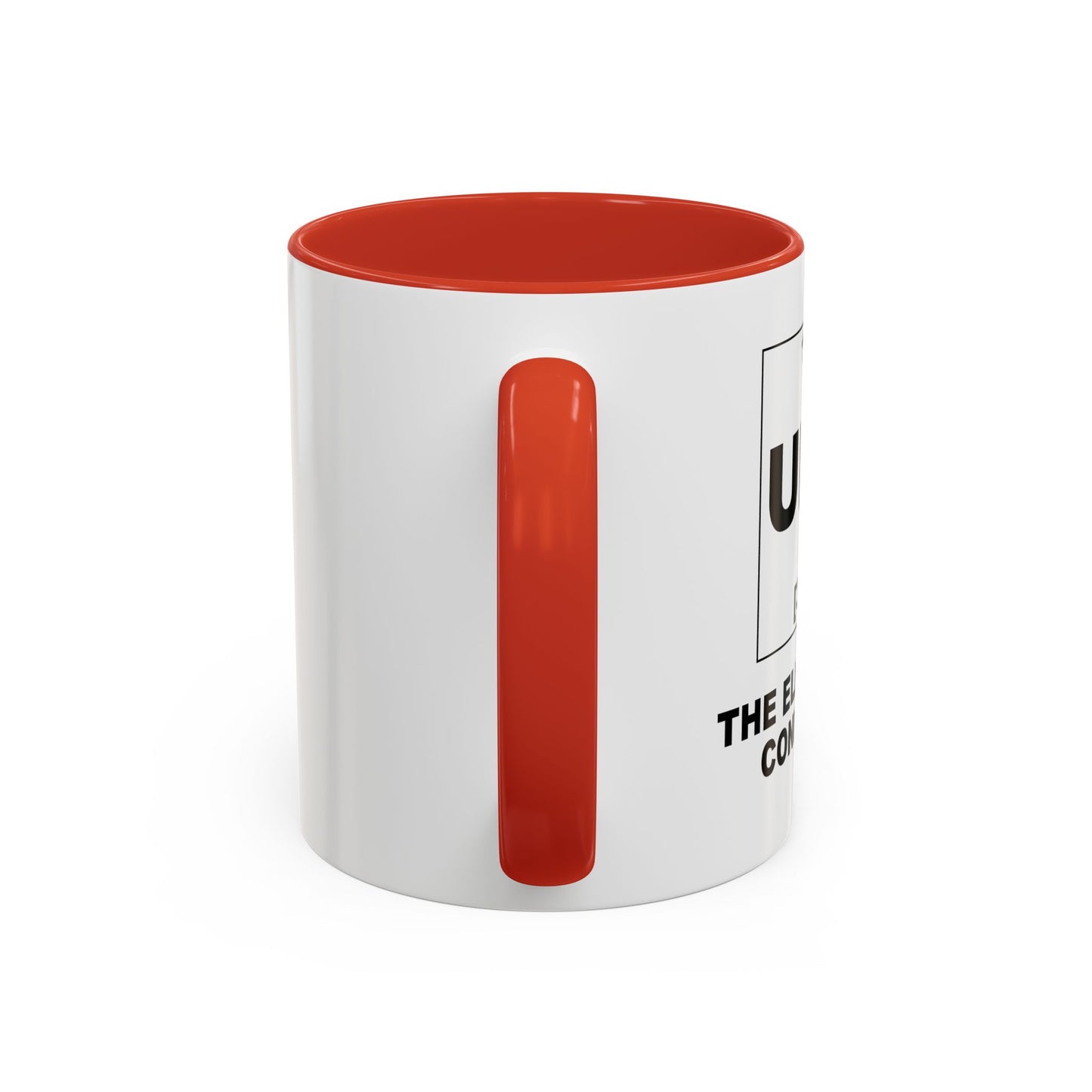 UM? THE OF ELEMENT CONFUSION Accent BiColor Funny Sarcastic Mug