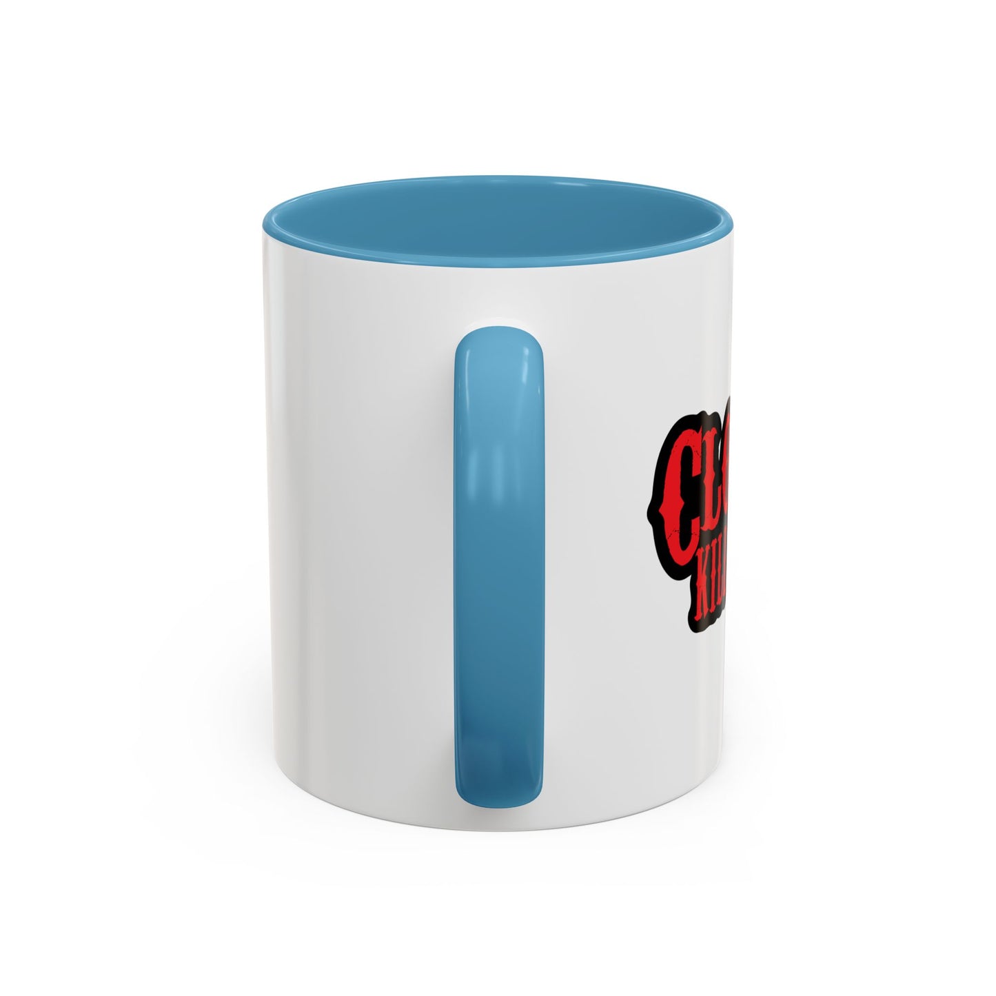 CLOWNS KILL PEOPLE Accent BiColor Funny Sarcastic Mug