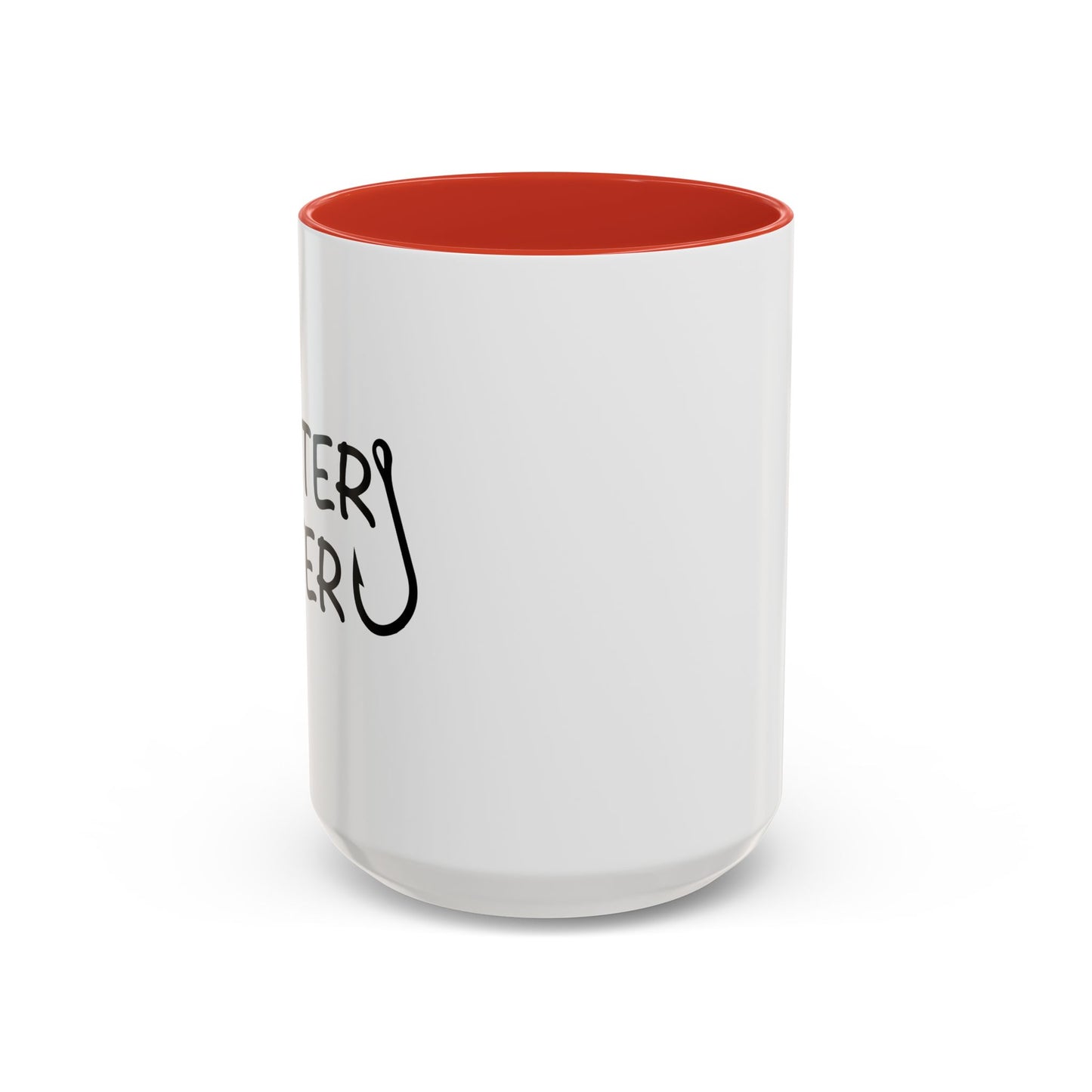 MASTER BAITER Accent BiColor Funny Sarcastic Mug