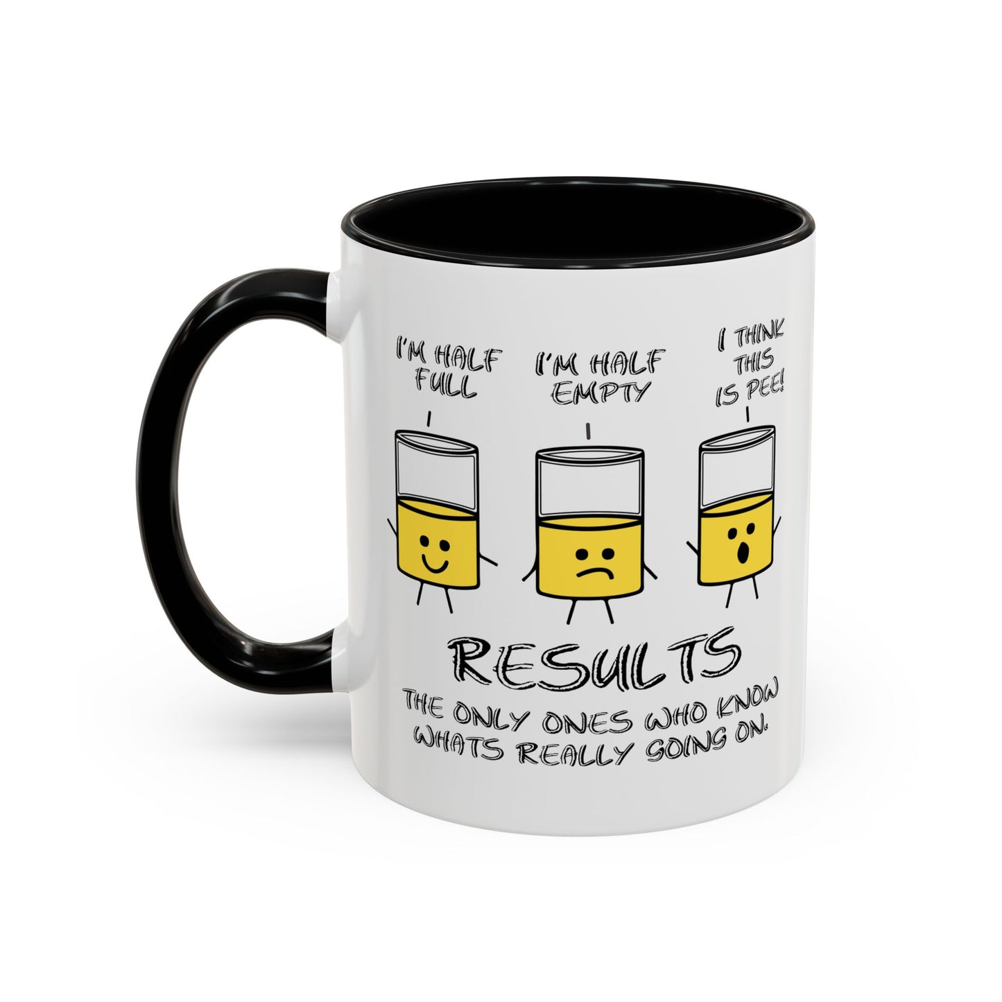 REALISTS BE LIKE Accent BiColor Funny Sarcastic Mug