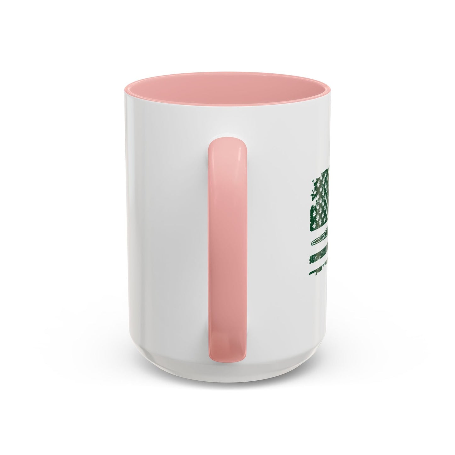 420 FLAG Accent BiColor Funny Sarcastic Mug