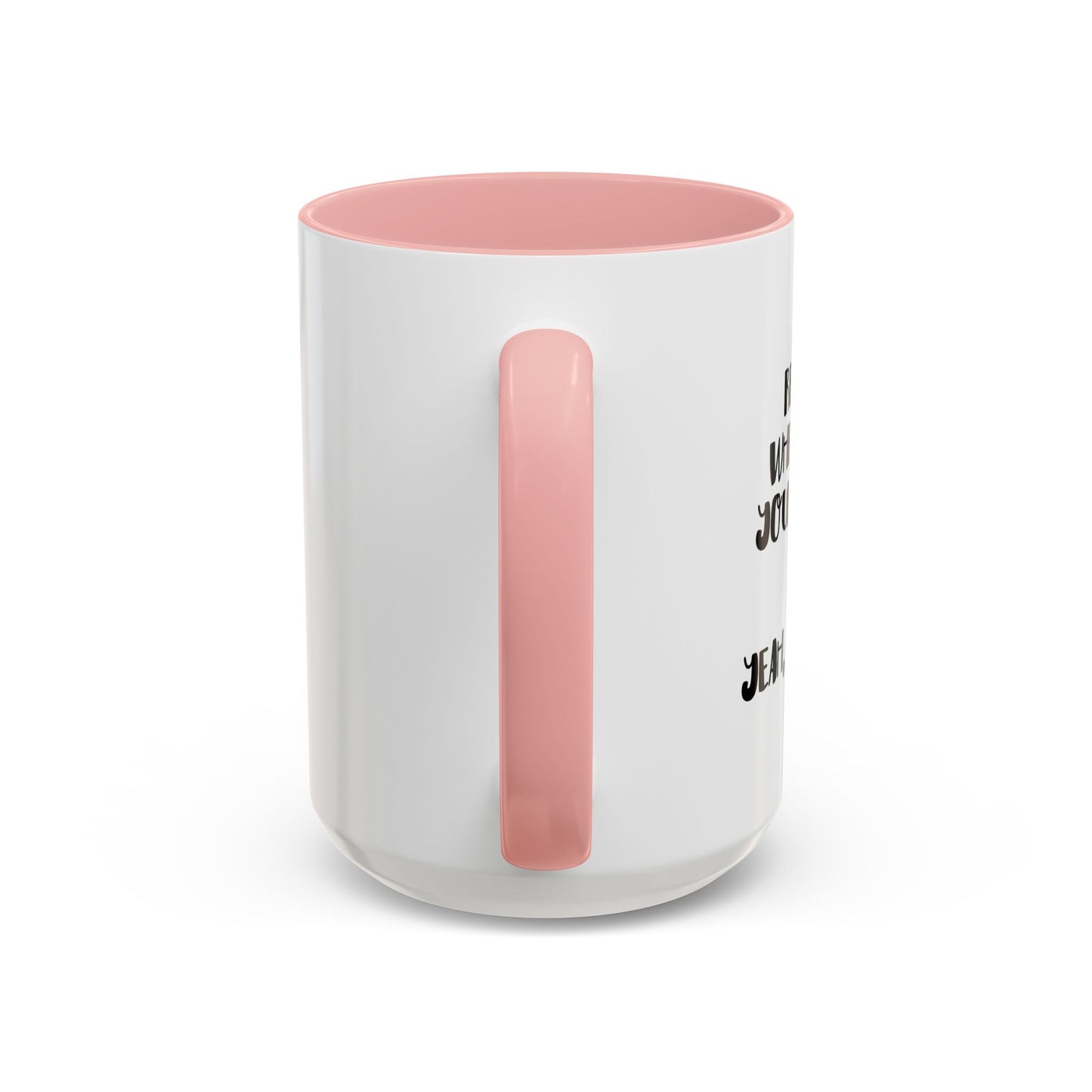 I ASKED FOR OPINION? Accent BiColor Funny Sarcastic Mug