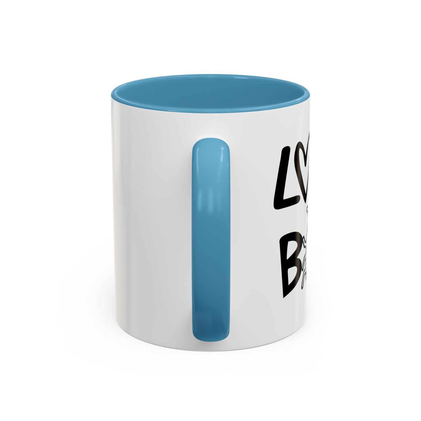 LOVE BUG Accent BiColor Funny Sarcastic Mug