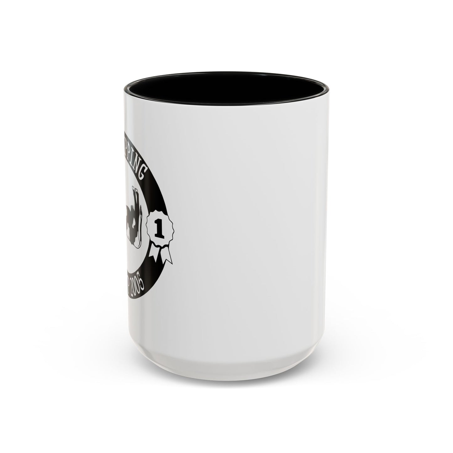 COW TIPPING CHAMP Accent BiColor Funny Sarcastic Mug