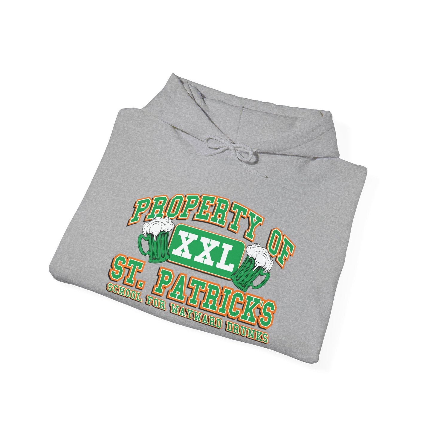 PROPERTY OF ST. PATRICKS - Premium Unisex Funny Sarcastic Black Hoodie Sweatshirt