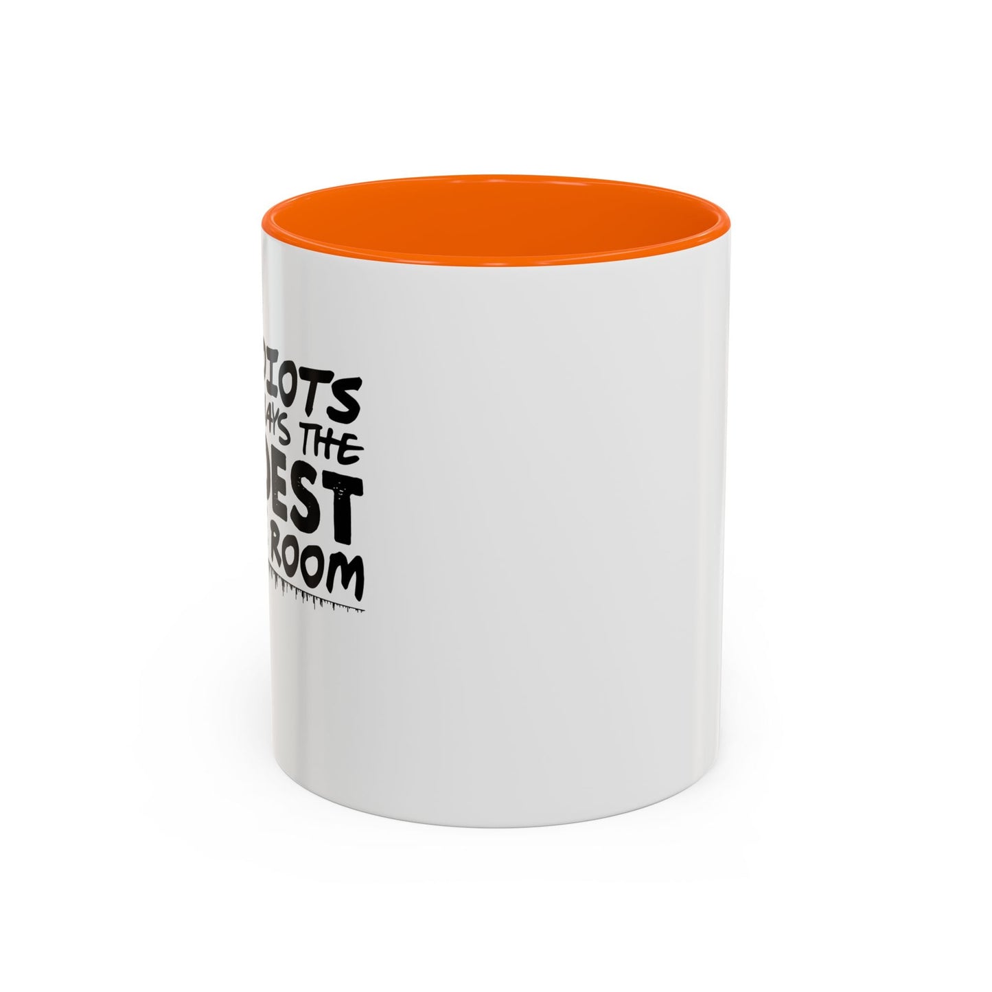 IF IT'S TASTELESS AND INAPPROPRIATE Accent BiColor Funny Sarcastic Mug