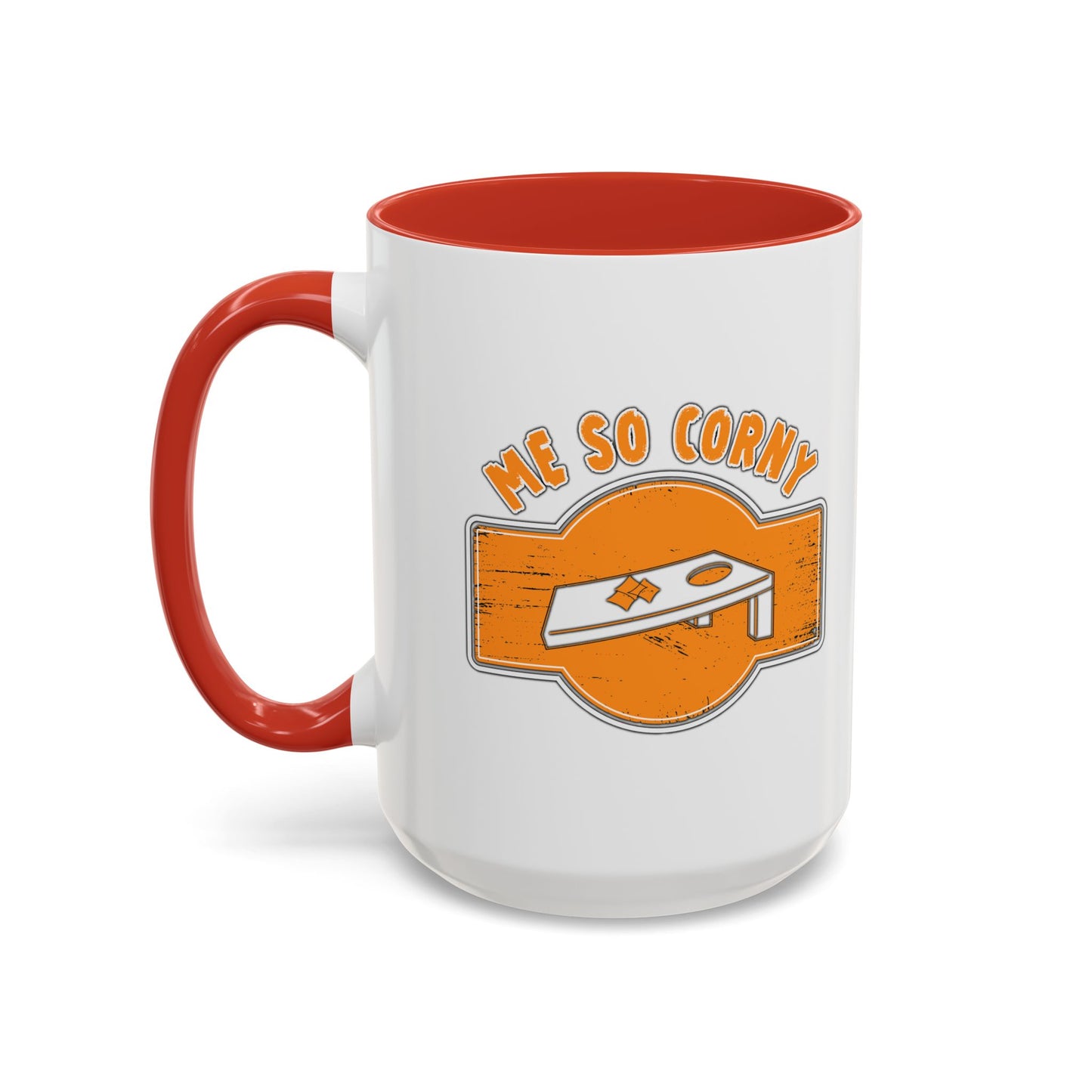 ME SO CORNY Accent BiColor Funny Sarcastic Mug