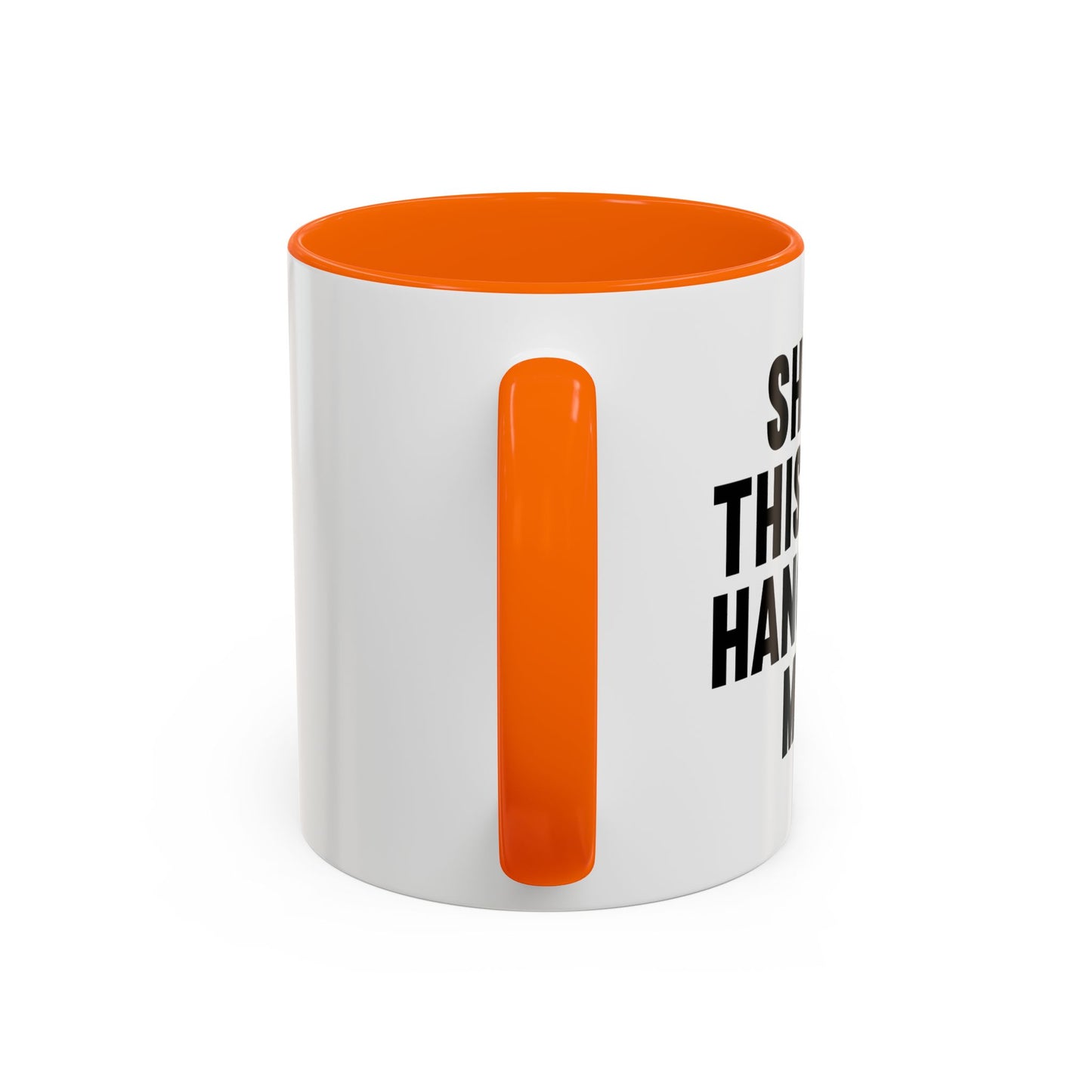 SHHHH, THIS IS MY HANGOVER MUG. Accent BiColor Funny Sarcastic Mug